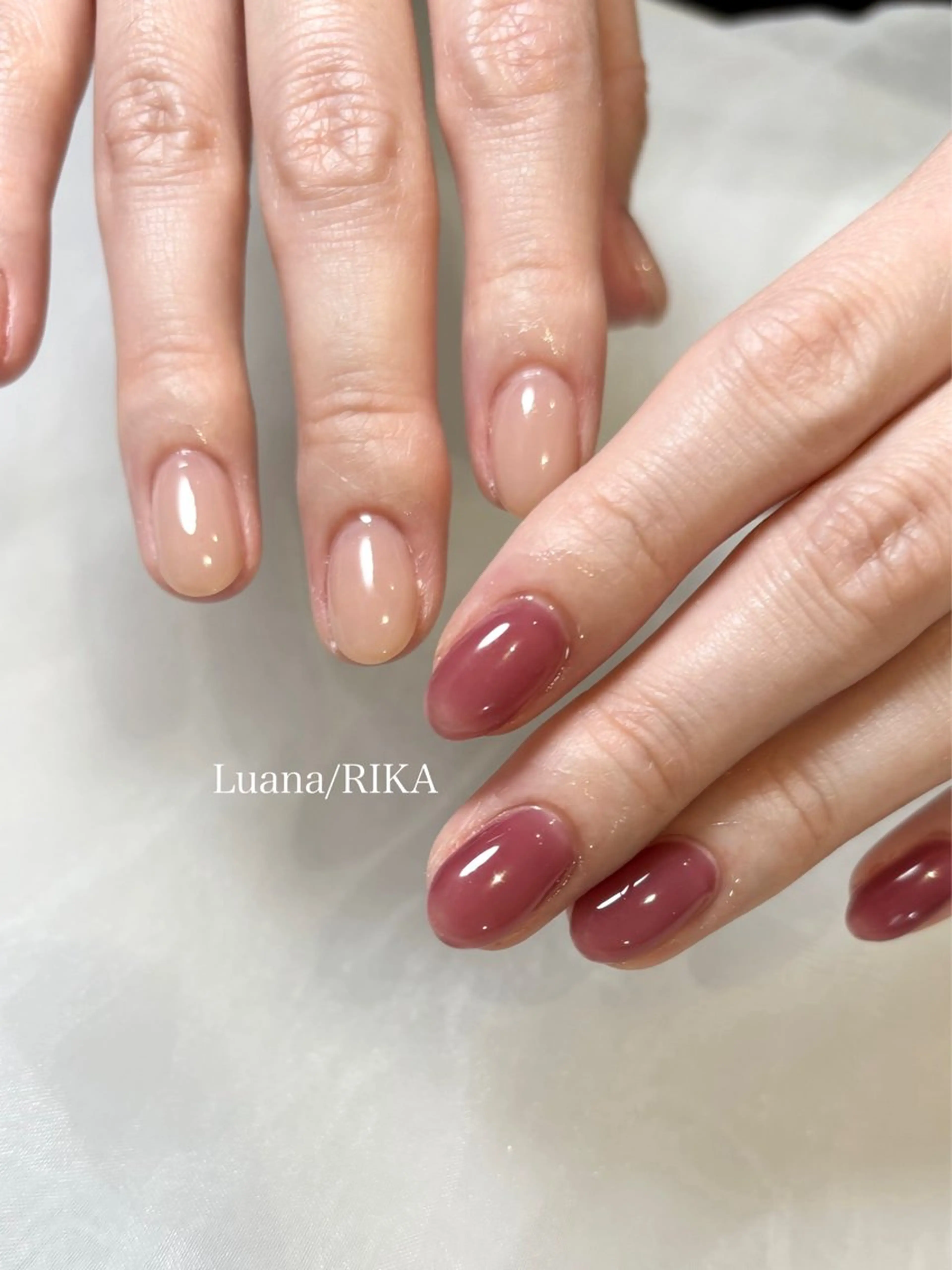 ネイル ハンドネイル Nail Salon Luana Rikaのネイルデザイン