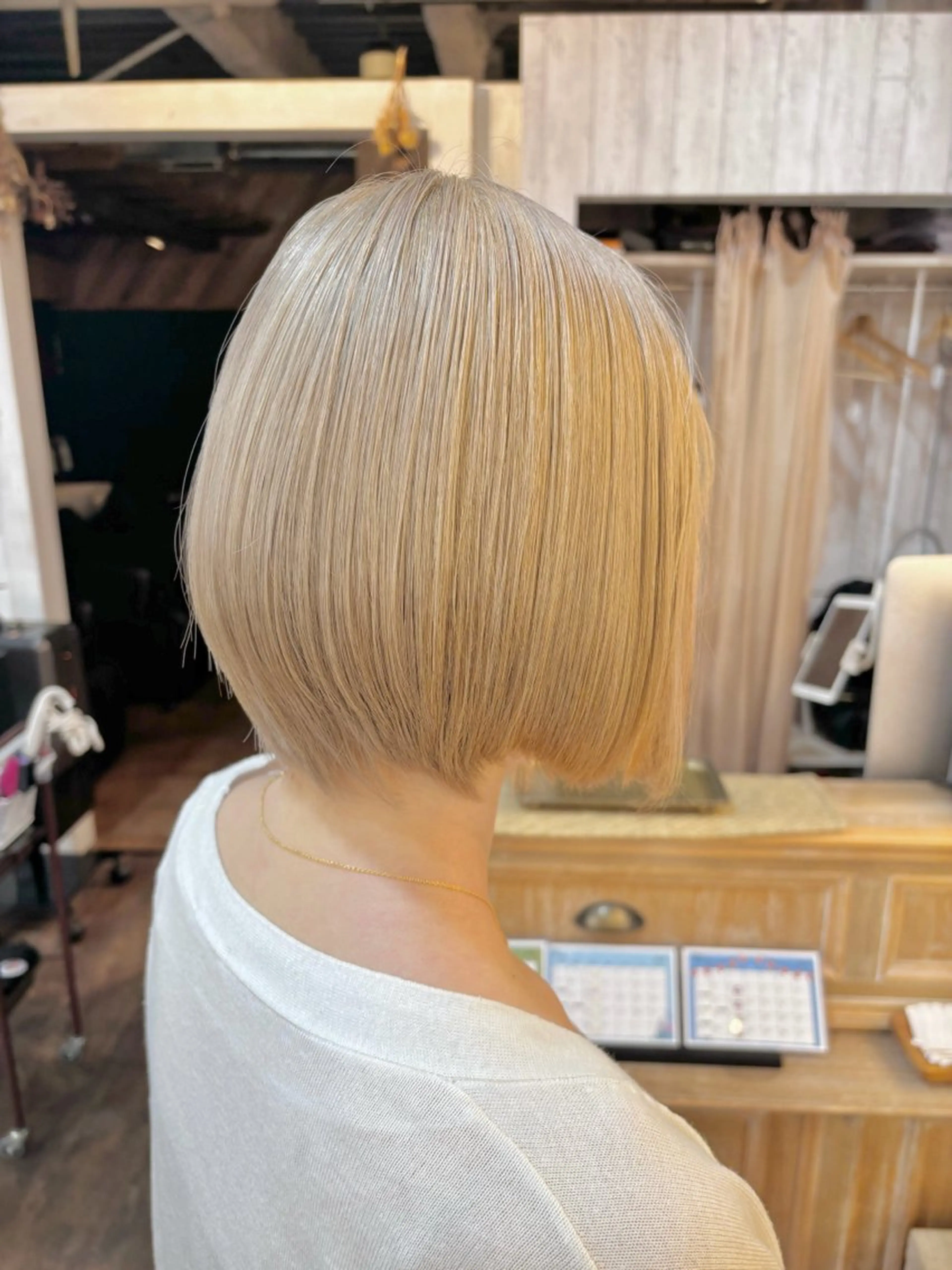 ショート ブリーチなし透明感 カラー✳︎ayaneのヘアスタイル
