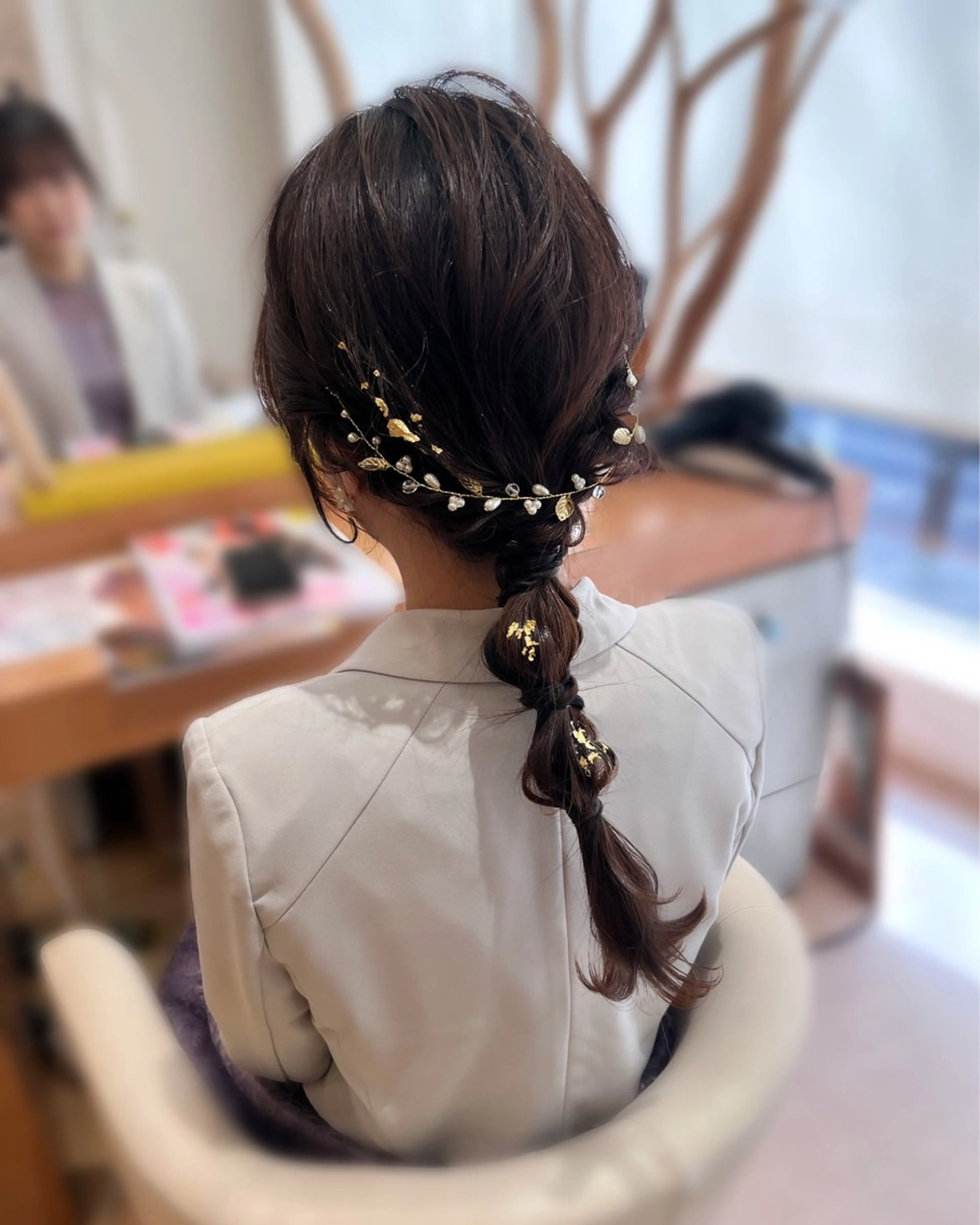 セミロング ヘアセット 💠つたふうか/ 韓国/メンズヘア💠のヘアスタイル