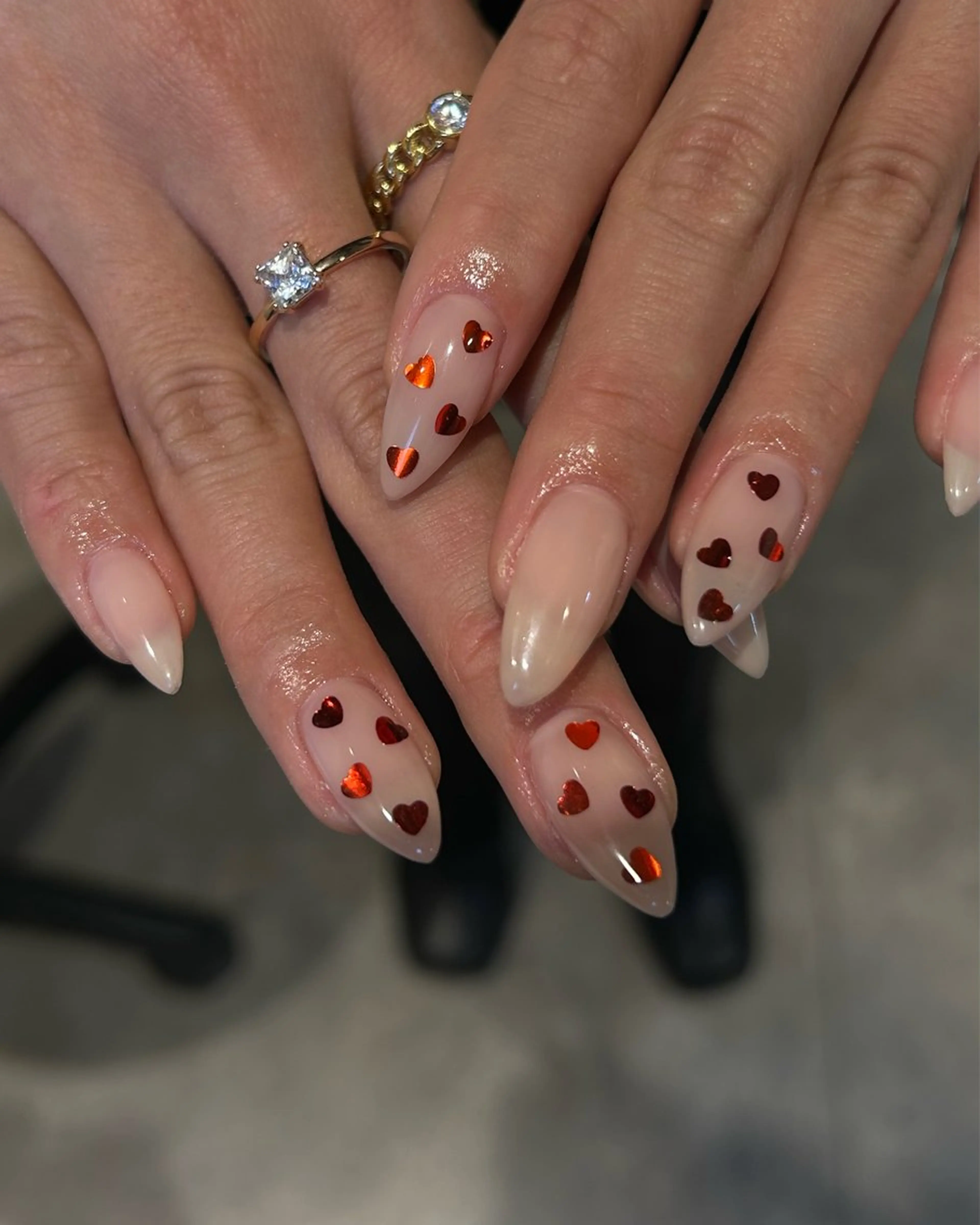 ネイル ハート Zen Neo 🪸YUKINE🪸のネイルデザイン