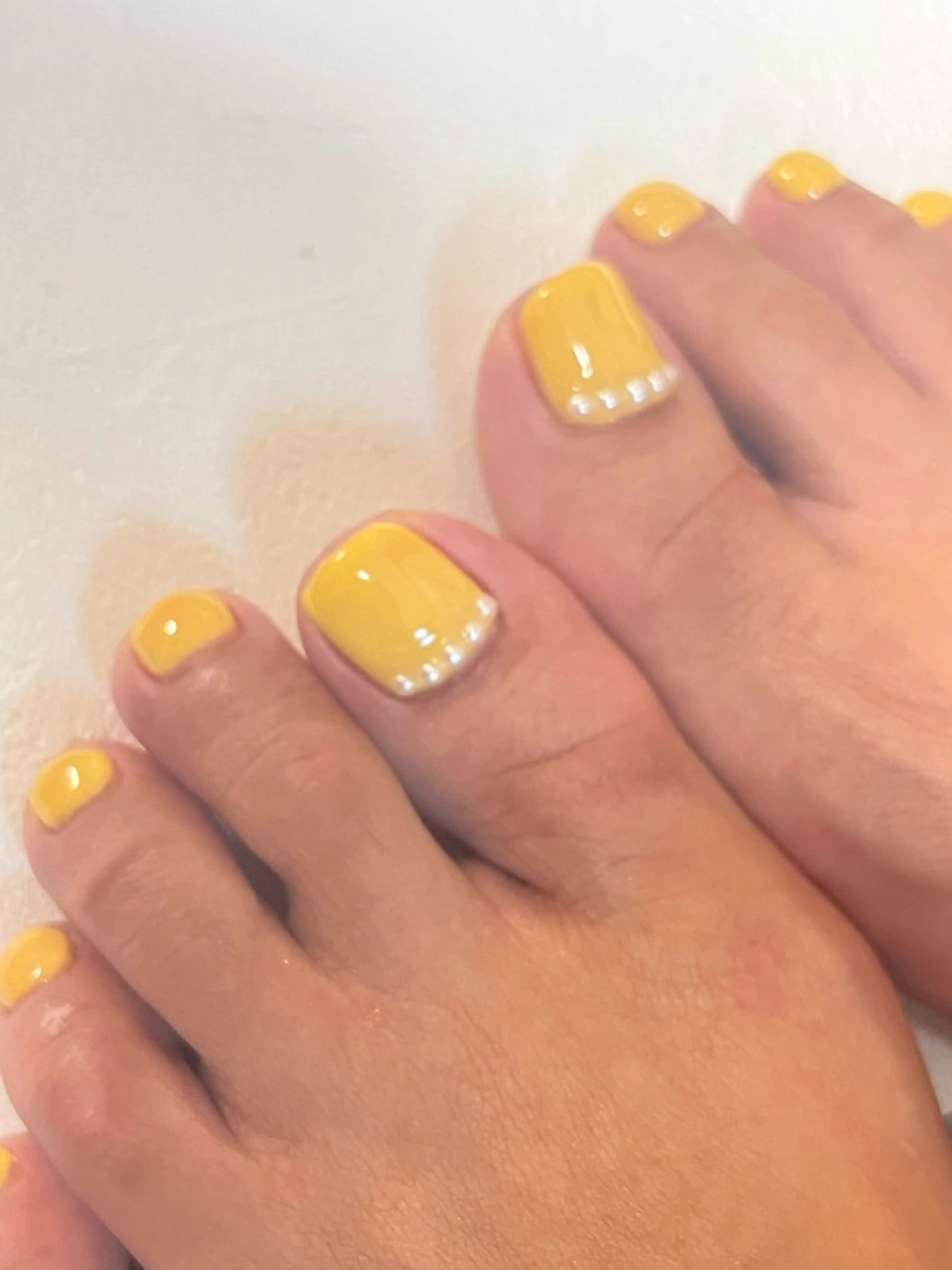ネイル フットネイル ジェルネイル フットネイル tamu nail 　金町のネイルデザイン