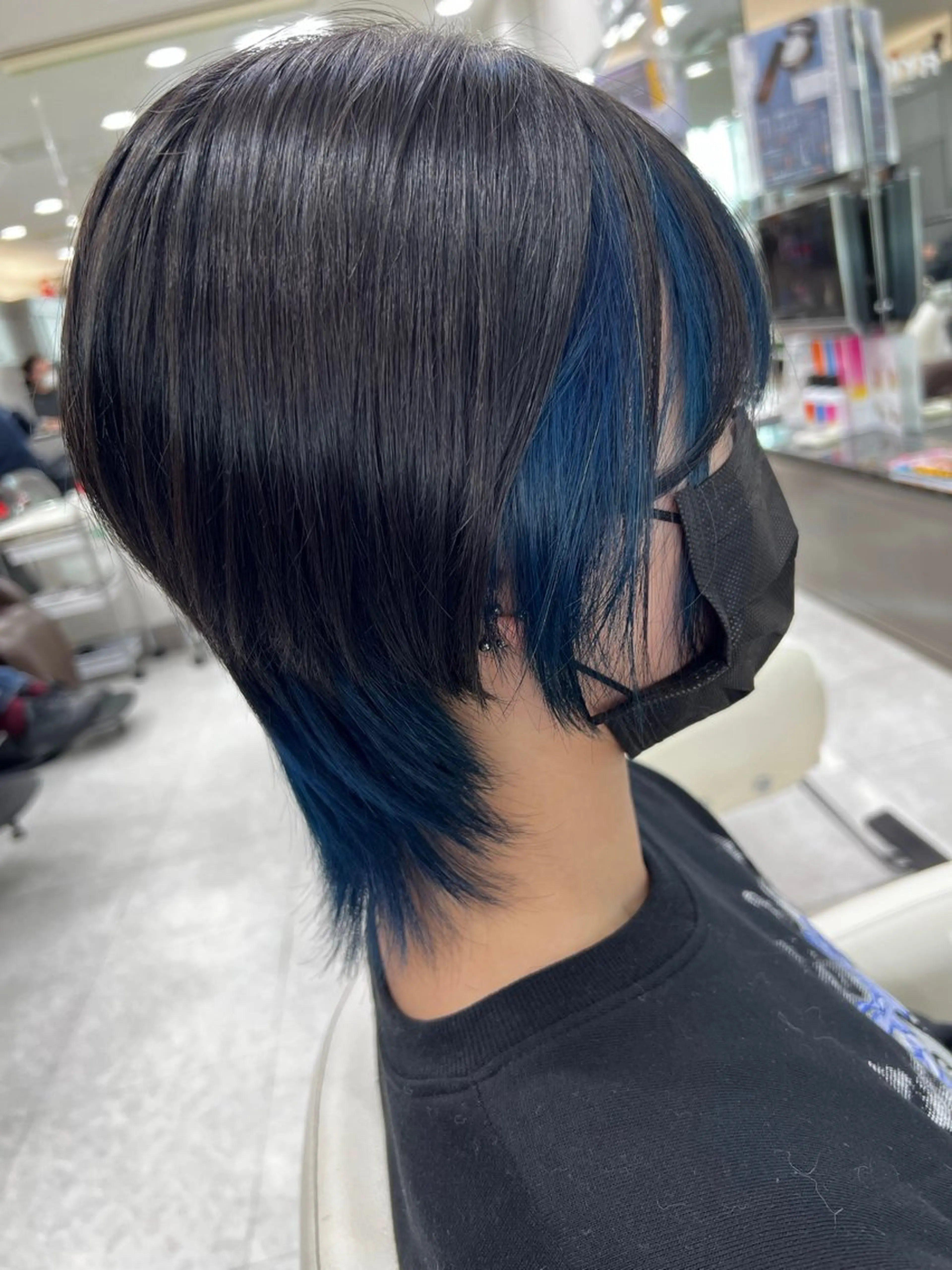 ミディアム カラー ブリーチ ブルーカラー インナーカラー 着付けアレンジ、スパ 定評あり◎タナカエミの眉毛・アイブロウイメージ