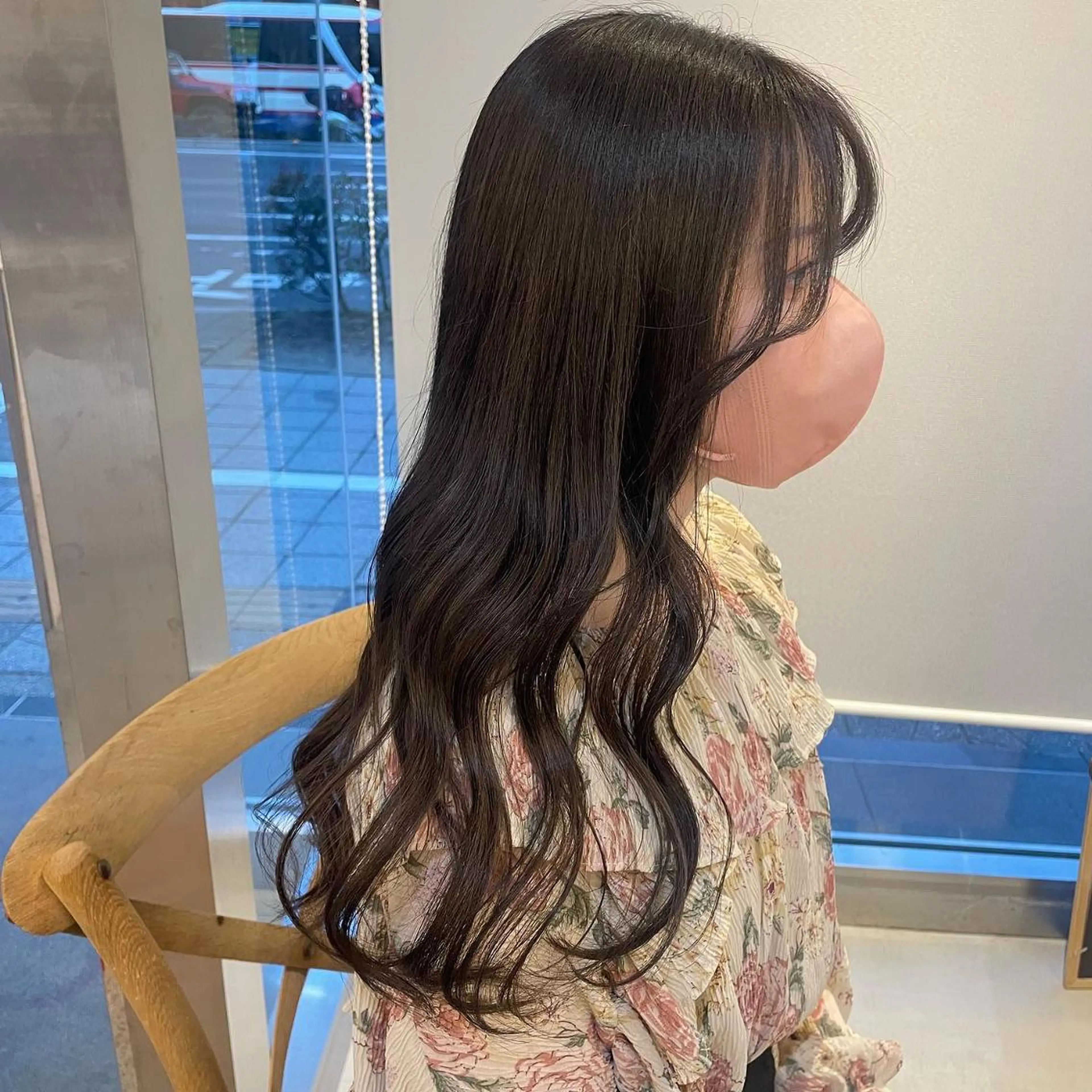 カラー ヘアアレンジ ブリーチ 透明感カラー ブリーチなしカラー 𝙢𝙞𝙮𝙪🎀 girly hairのヘアスタイル