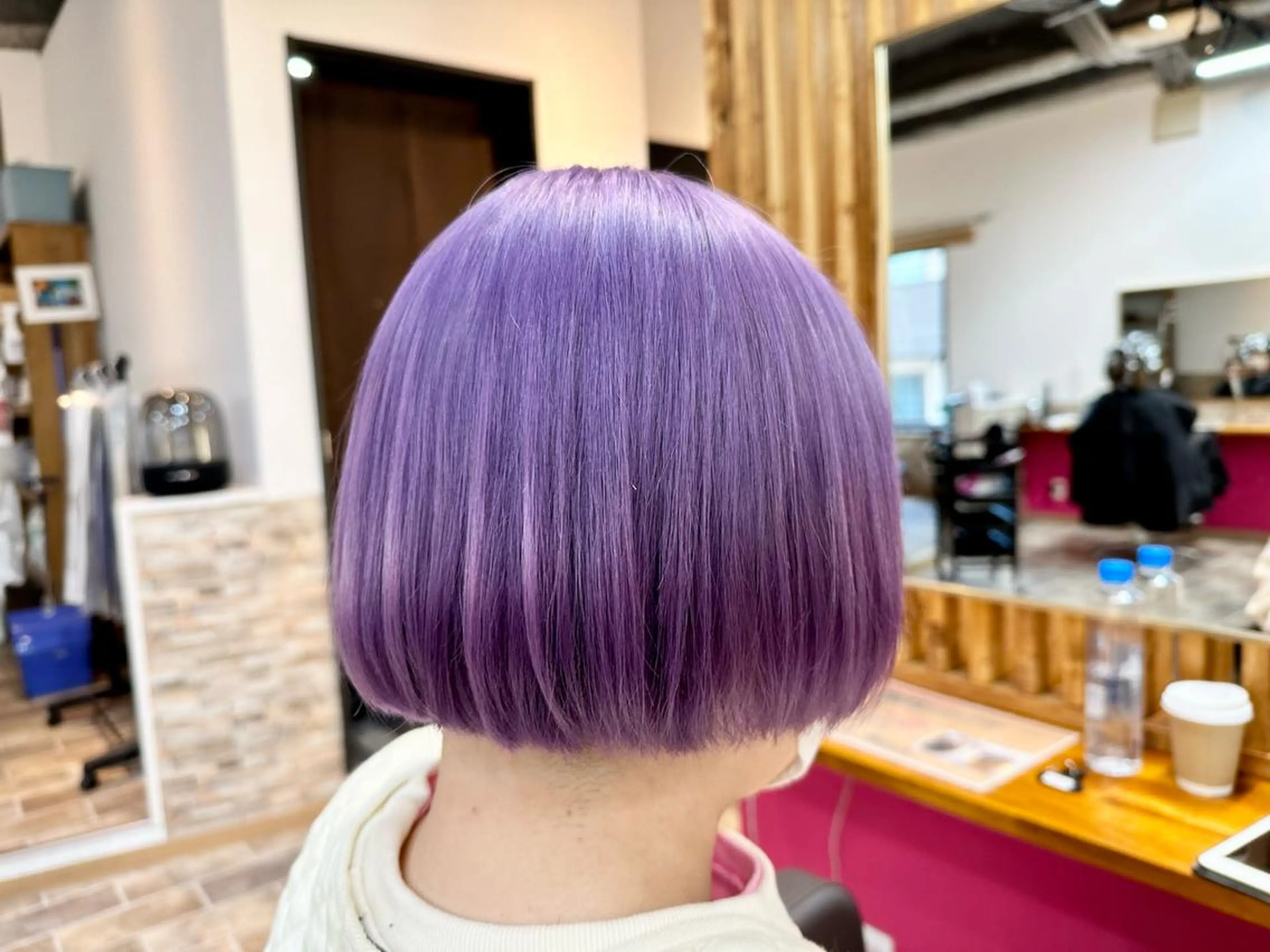 ショート SALOWIN心斎橋Suite店所属・ブリーチ毛にもできる 縮毛矯正|鷹司郎のヘアスタイル