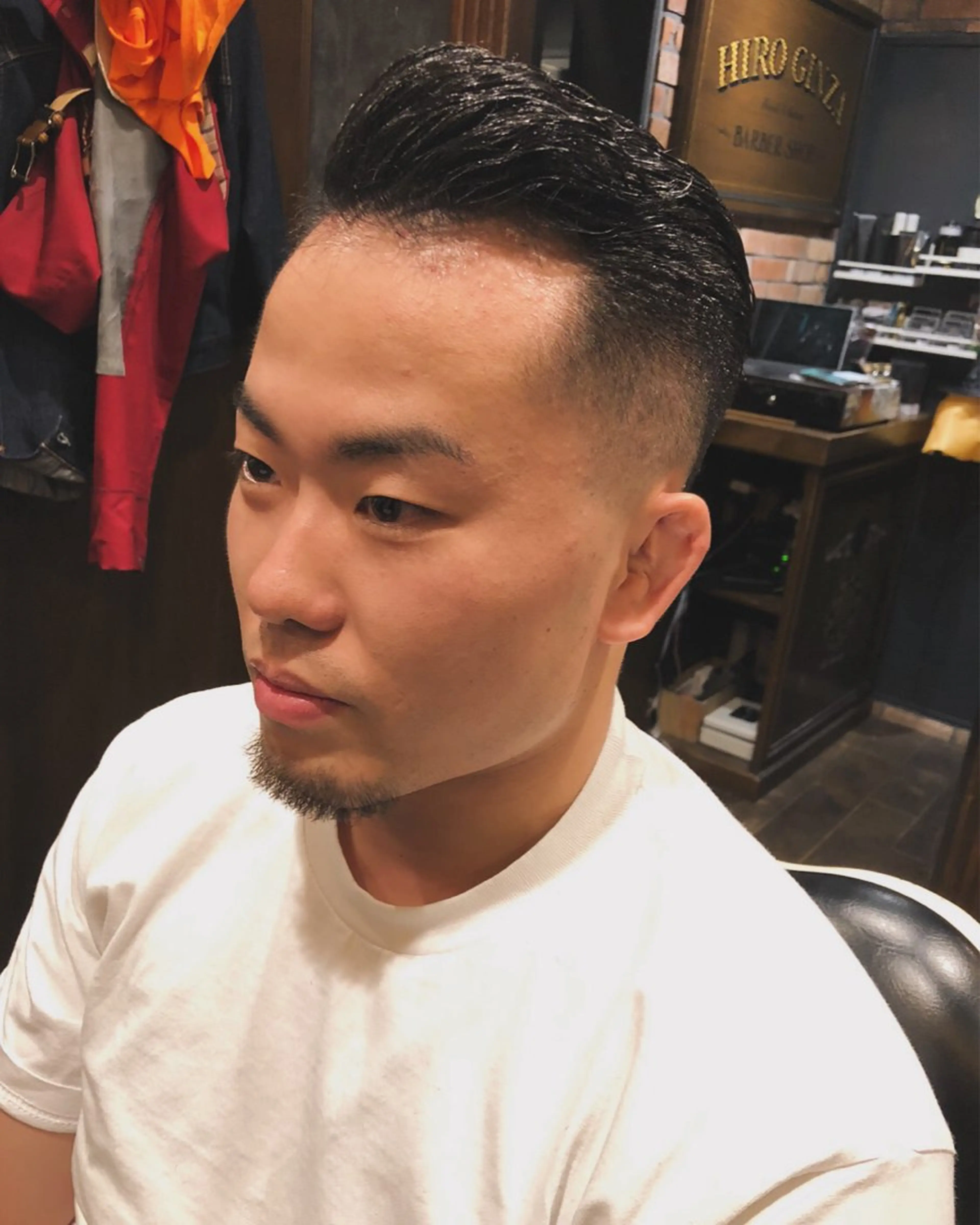 ショート ヒロ銀座所属・横浜 ヒロ銀座　米村克麻のヘアスタイル