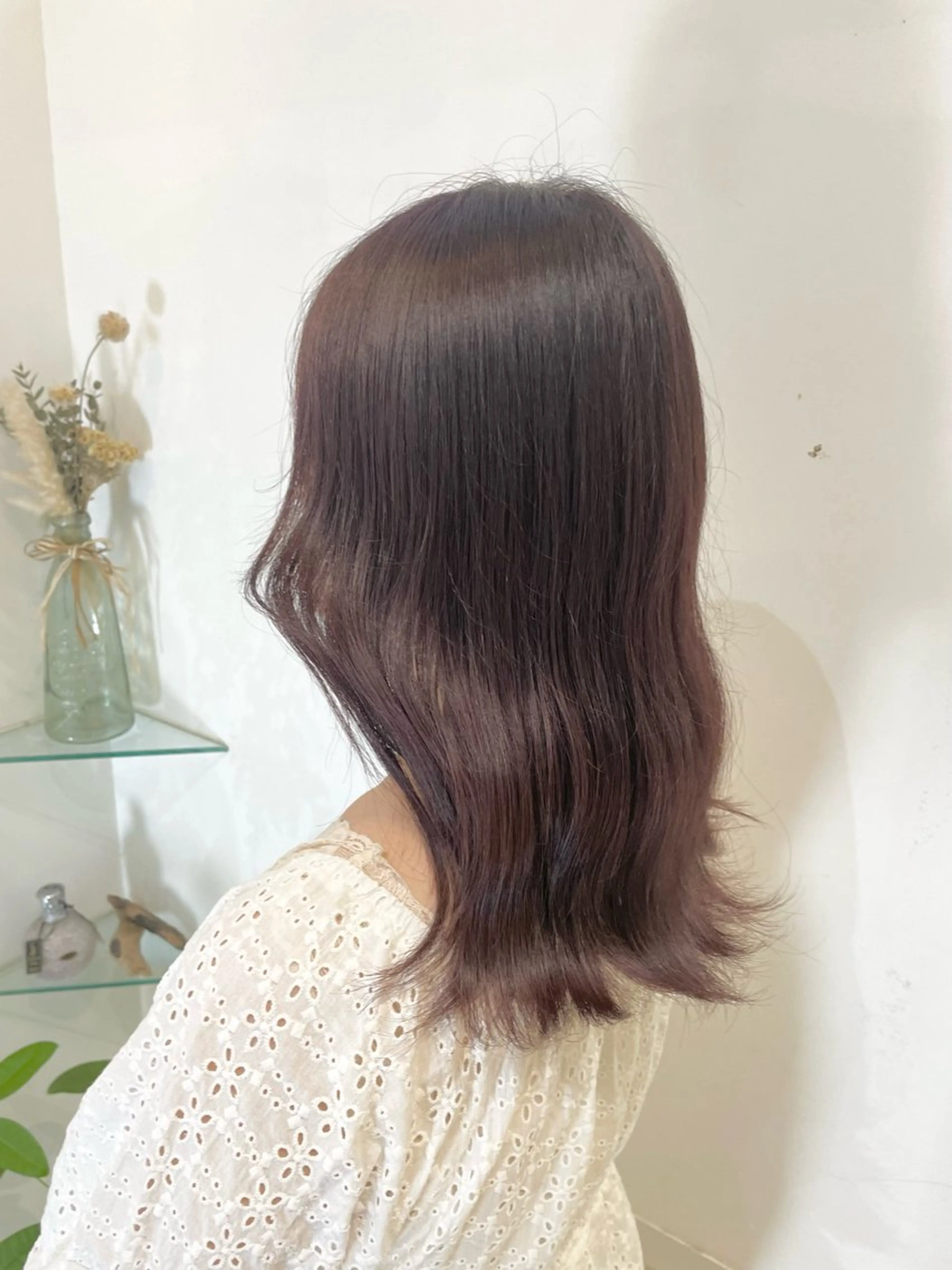 ロング カラー カット 髪質改善カラー🤍 エクステ✨君島由実子のヘアスタイル