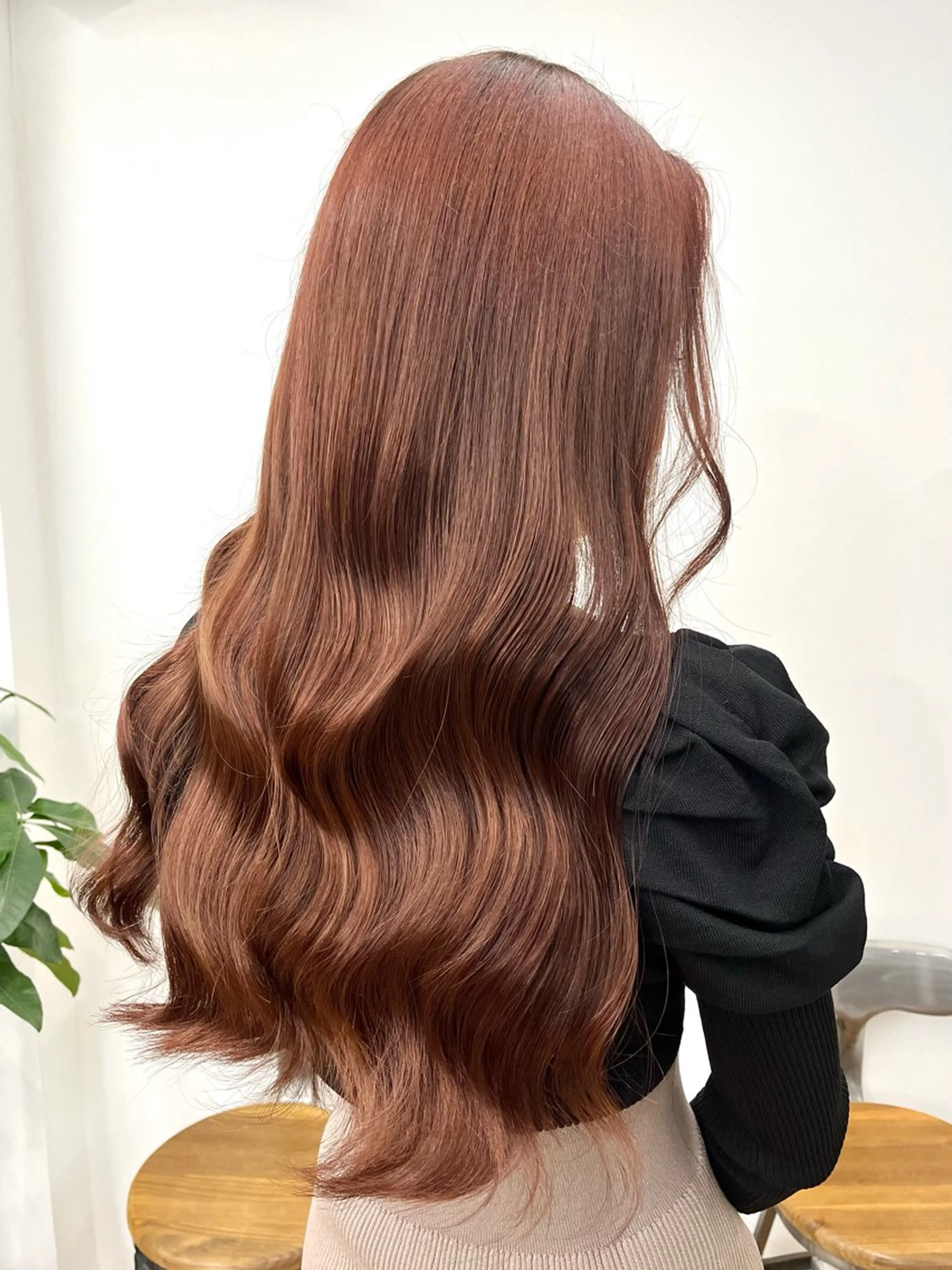 ロング アッシュ ピンクブラウン ハイライト 髪質改善 韓国風ヘア ヘアカラー エクステ ユウハウス BIJOU所属・ユウハウス/ ryousukeのヘアスタイル