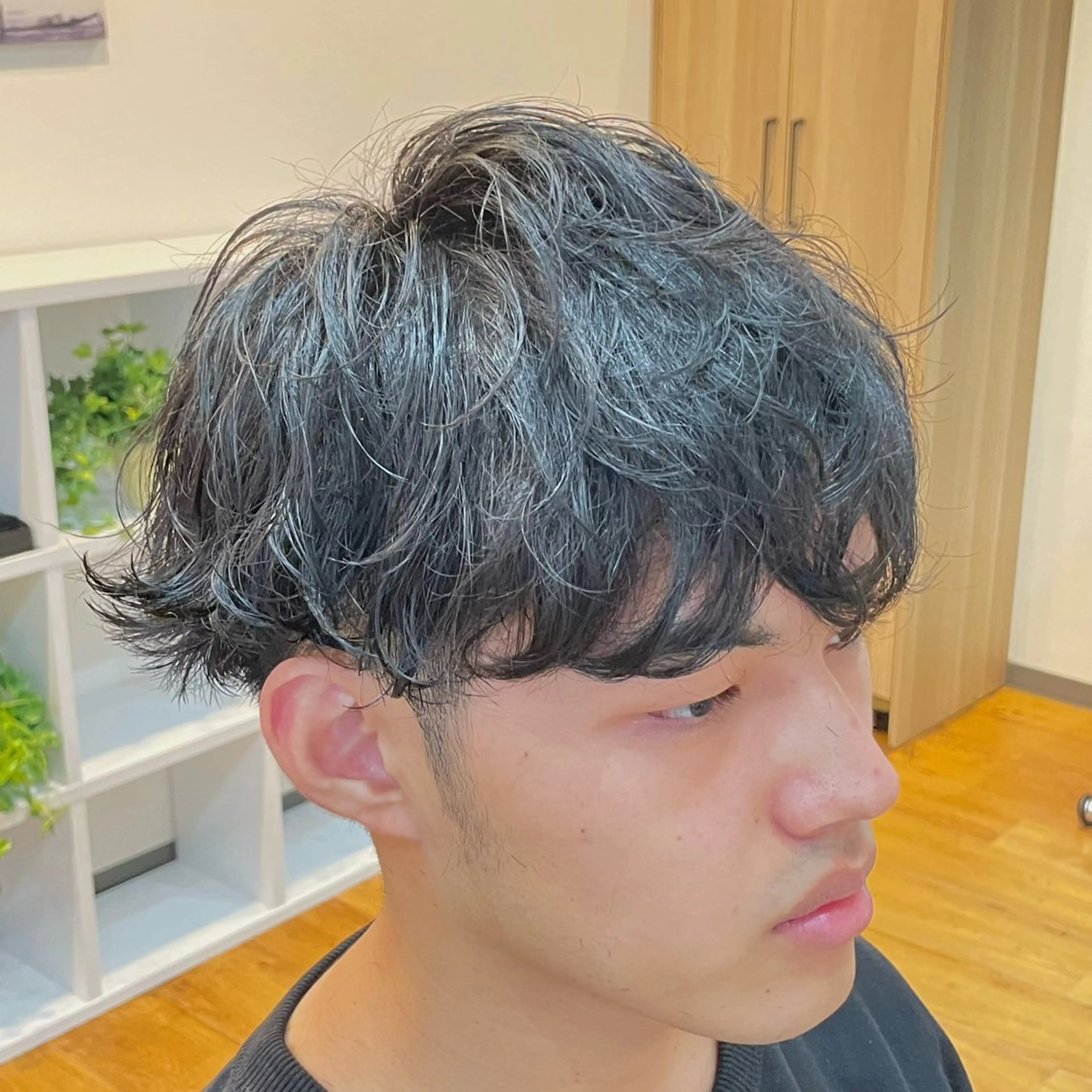 ショート カット パーマ Aguhairponte所属・メンズ 特化・川田のヘアスタイル