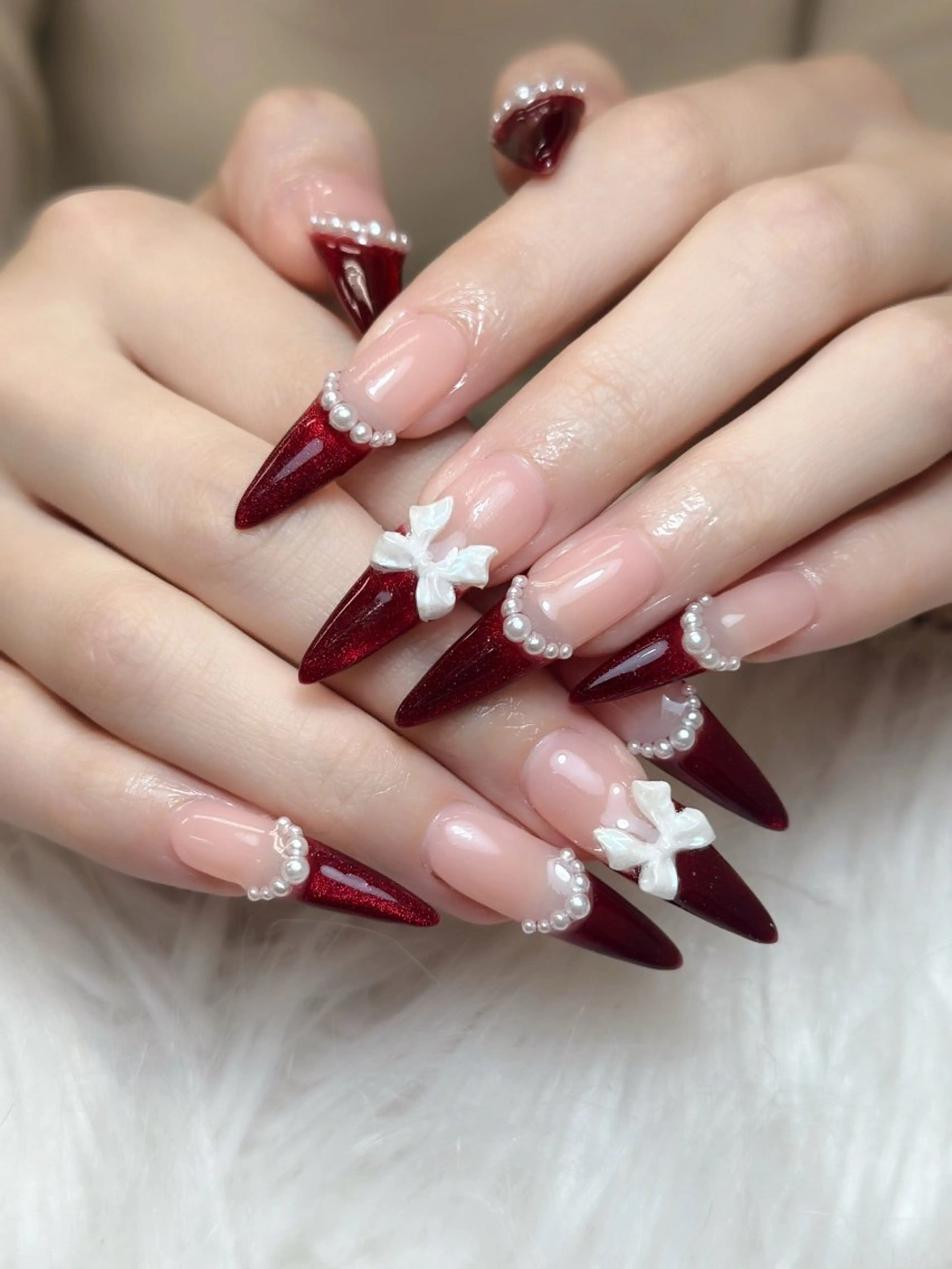 ネイル アートネイル ジェルネイル マグネットネイル ハンドネイル JennNail_ マオのネイルデザイン