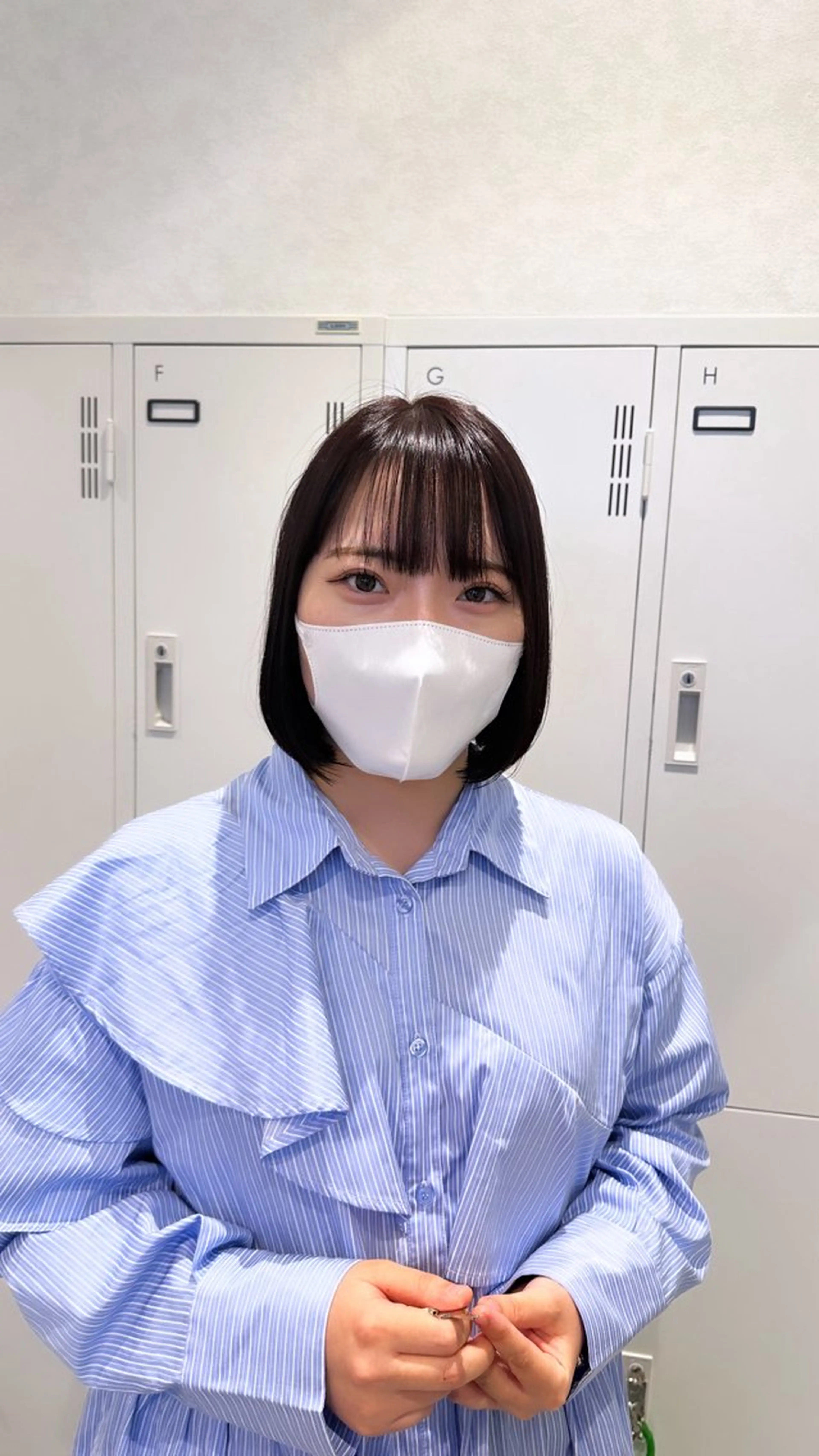 ミディアム カラー ミサキ￤暖色￤ブ リーチ￤カラーリストのヘアスタイル
