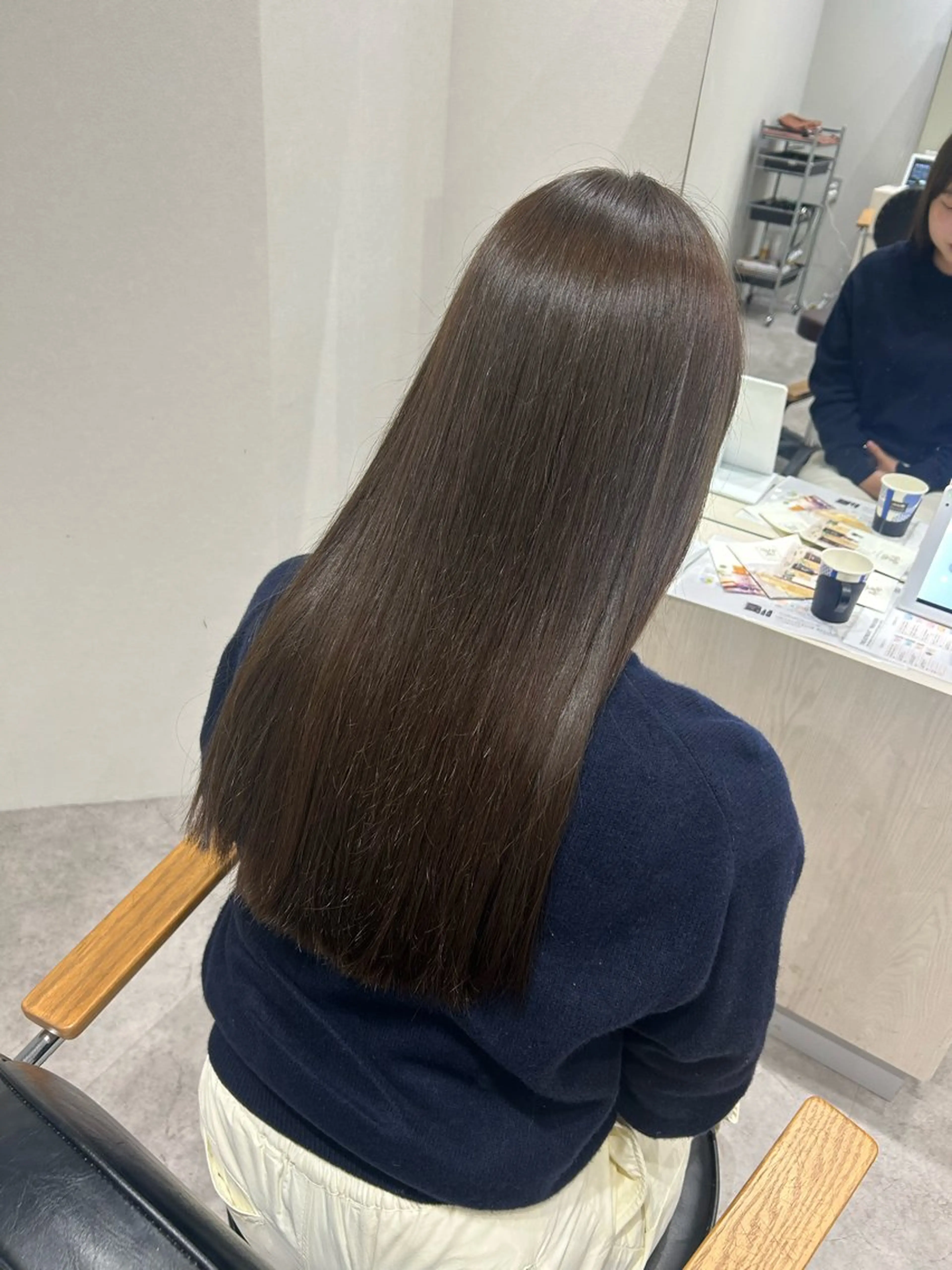 ミディアム カラー ヘアアレンジ ベージュカラー オリーブベージュ ヘアカラー ボブ /ニュアンス/ satomi🧸💖のヘアスタイル