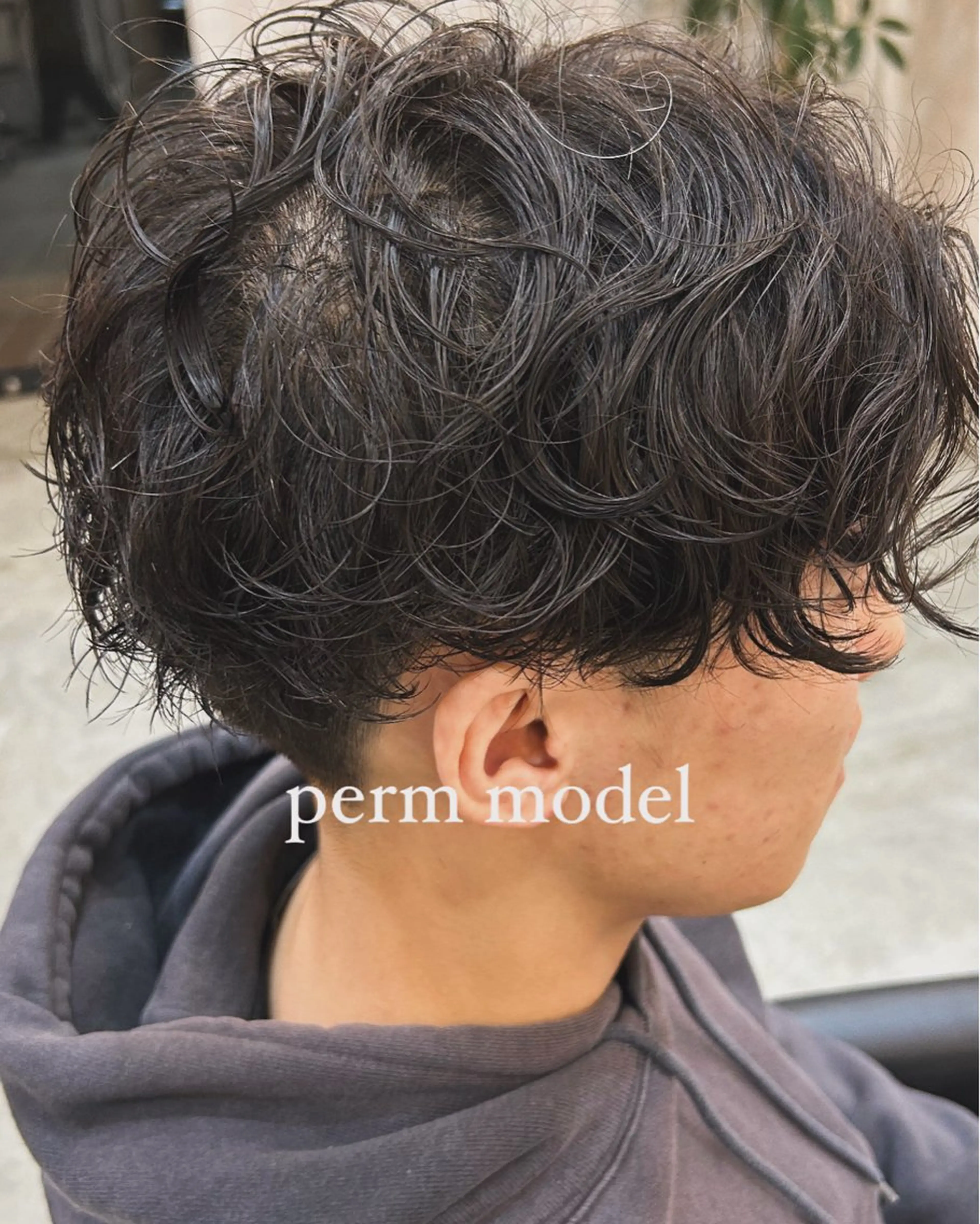 パーマ 透明感/艶髪/ 石山浩二のヘアスタイル