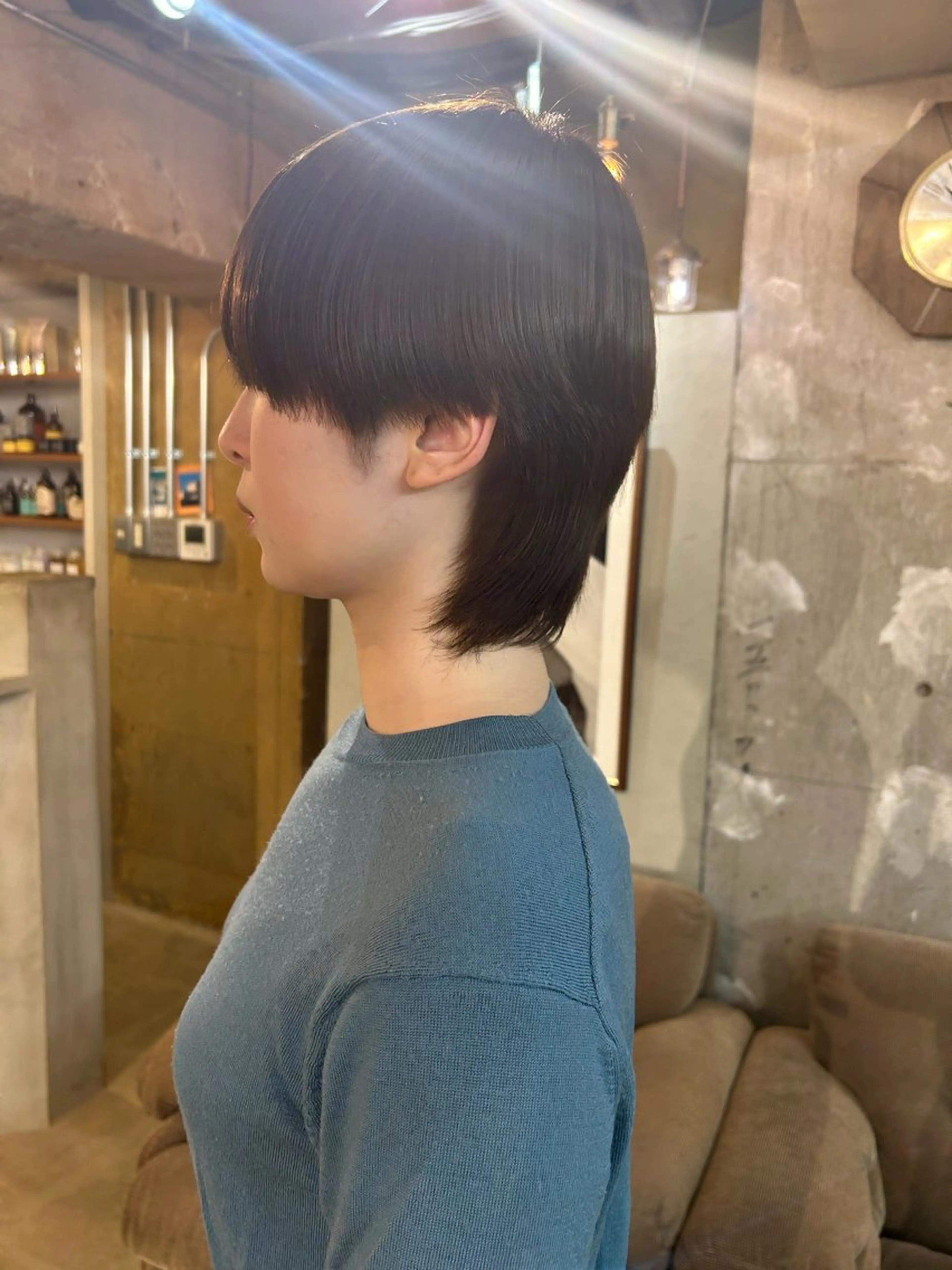 ショート Alter所属・layer/透明感 ハイトーン/kanaのヘアスタイル