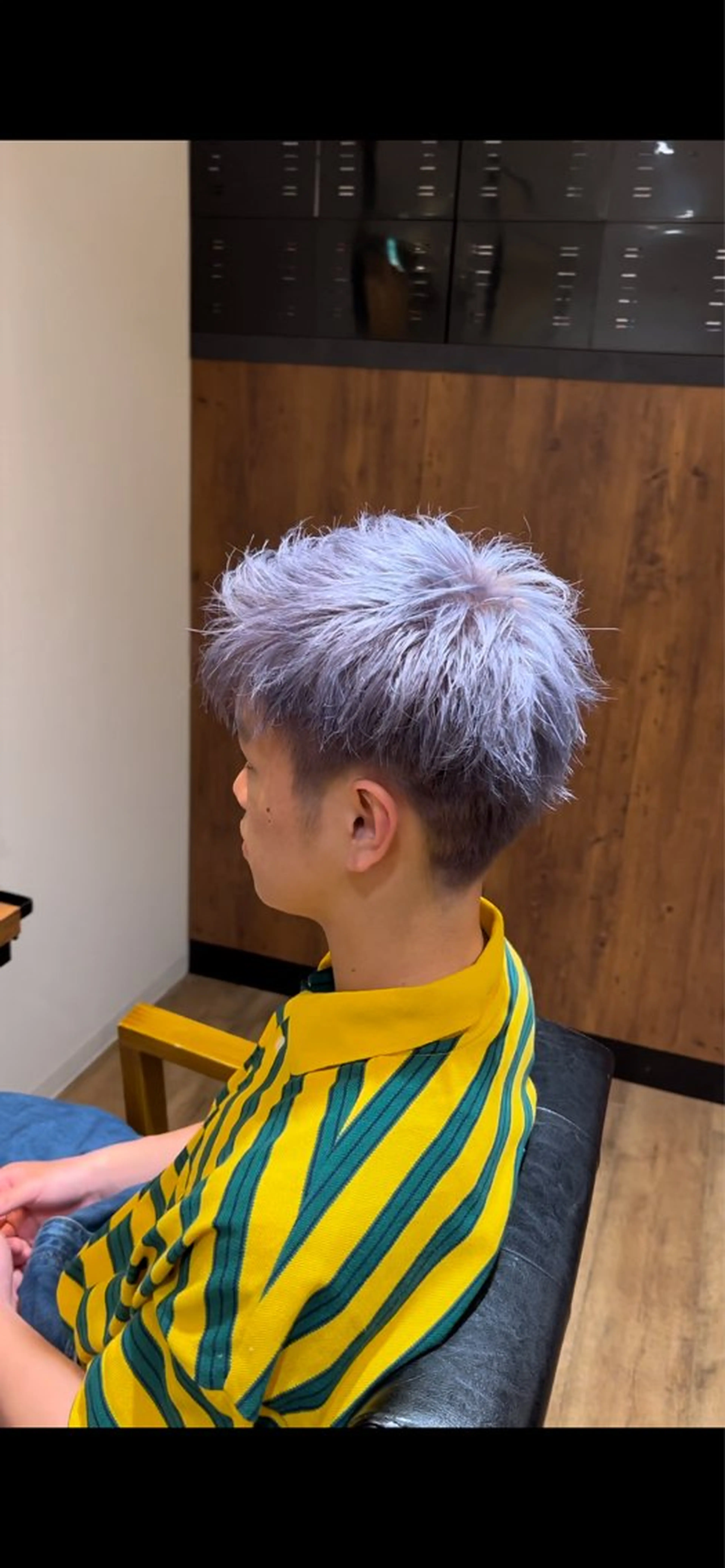 ショート メンズ ヘアカラー FURUSHO 大槻 純也のヘアスタイル