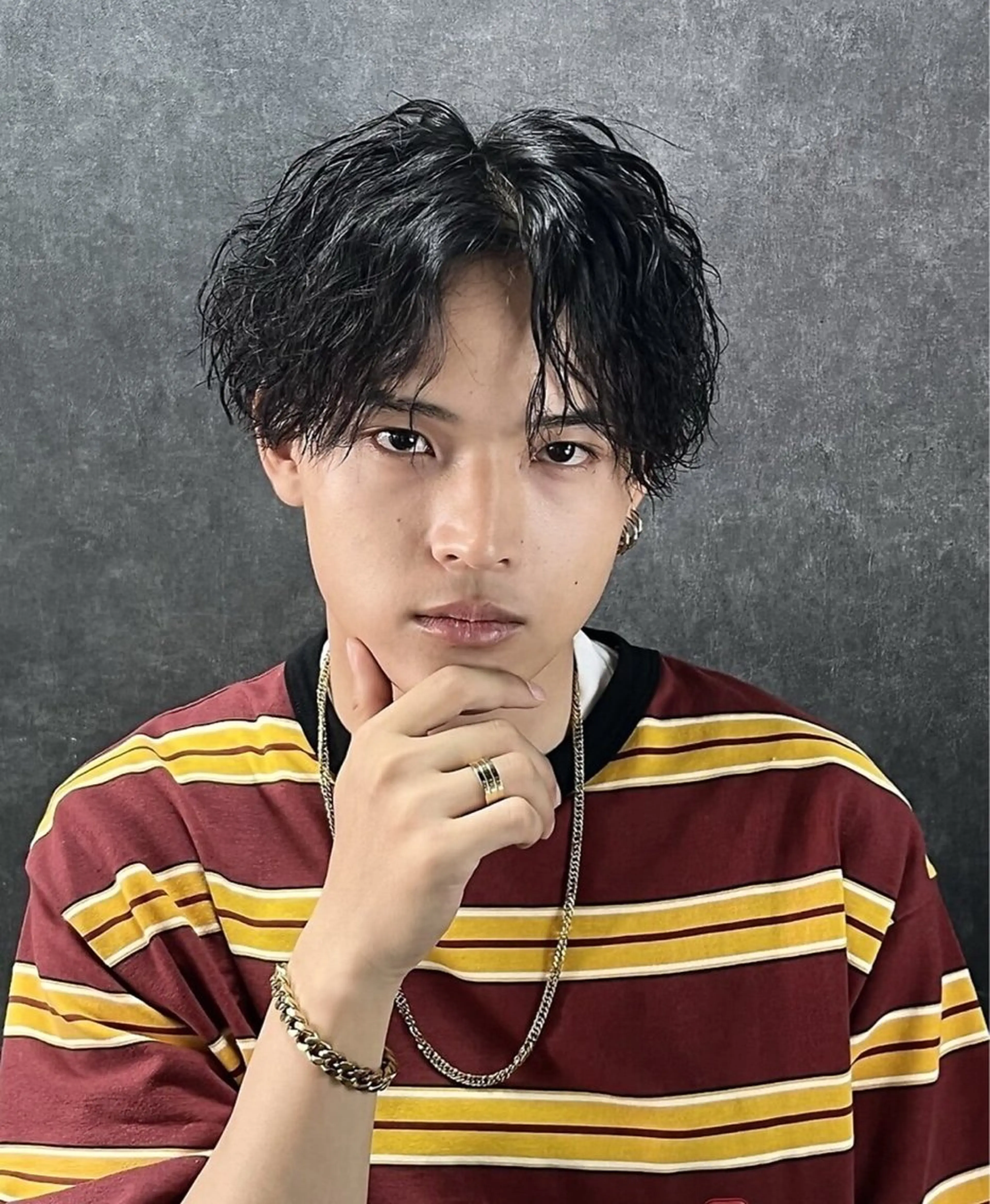 【人気No.1】メンズカット＋ツイストスパイラルパーマの写真