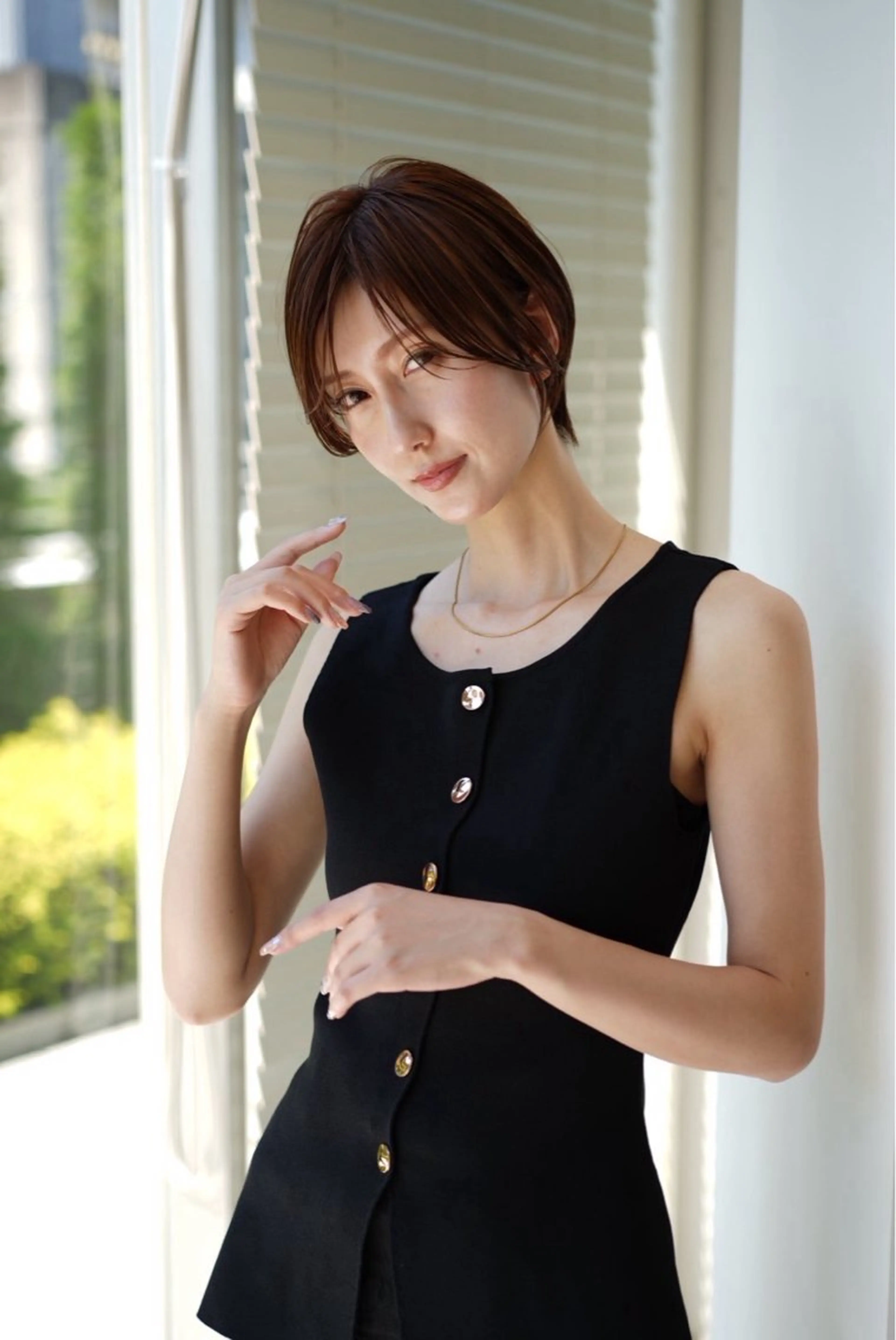 ショート カラー soigne 表参道【ソワネ】所属・八幡 空乃のヘアスタイル
