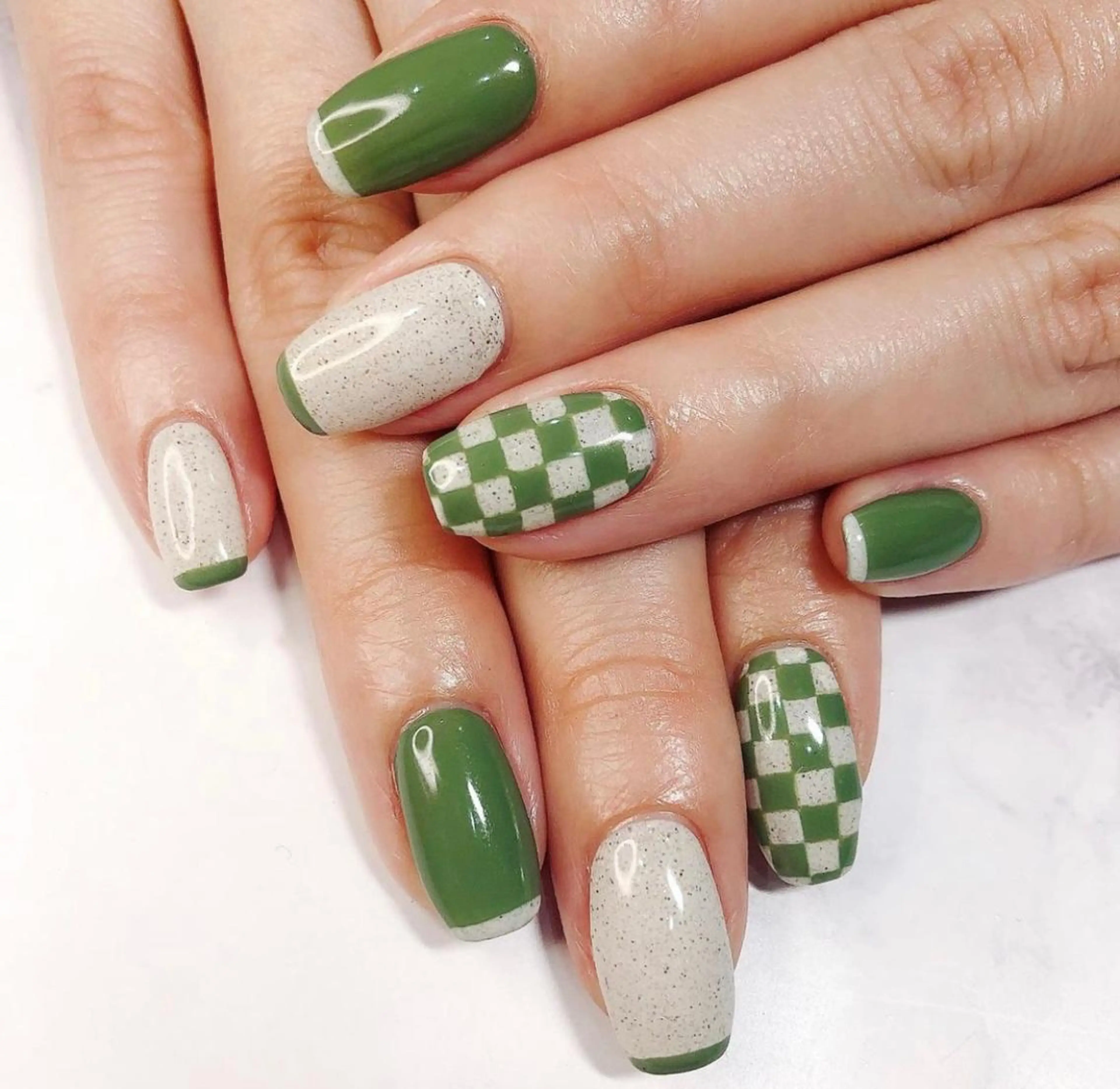 ネイル 持ち込み シンプルネイル Moana Nail 長さだし専門店のネイルデザイン