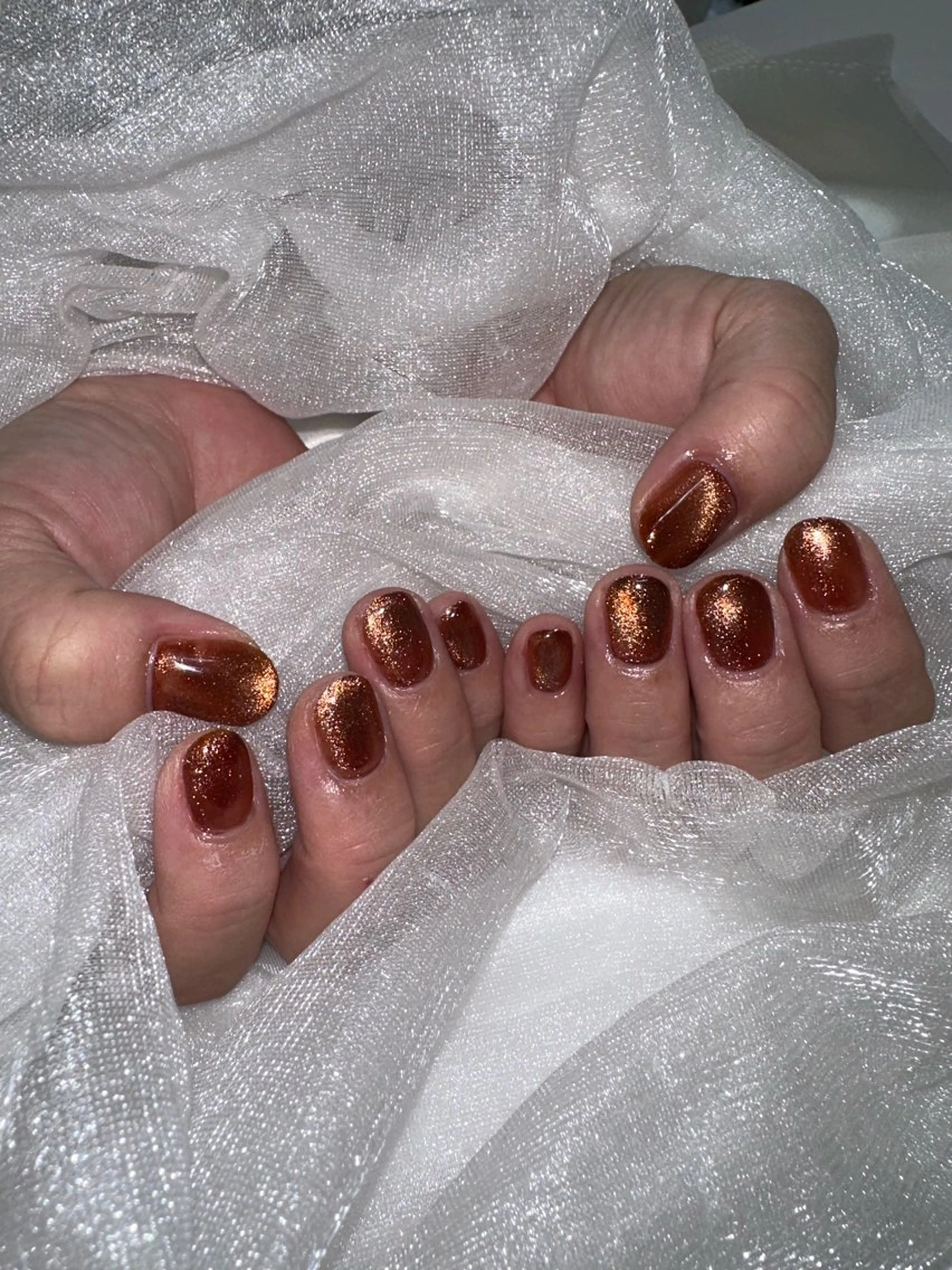 ネイル マグネットネイル ハンドネイル SARA ♥のネイルデザイン