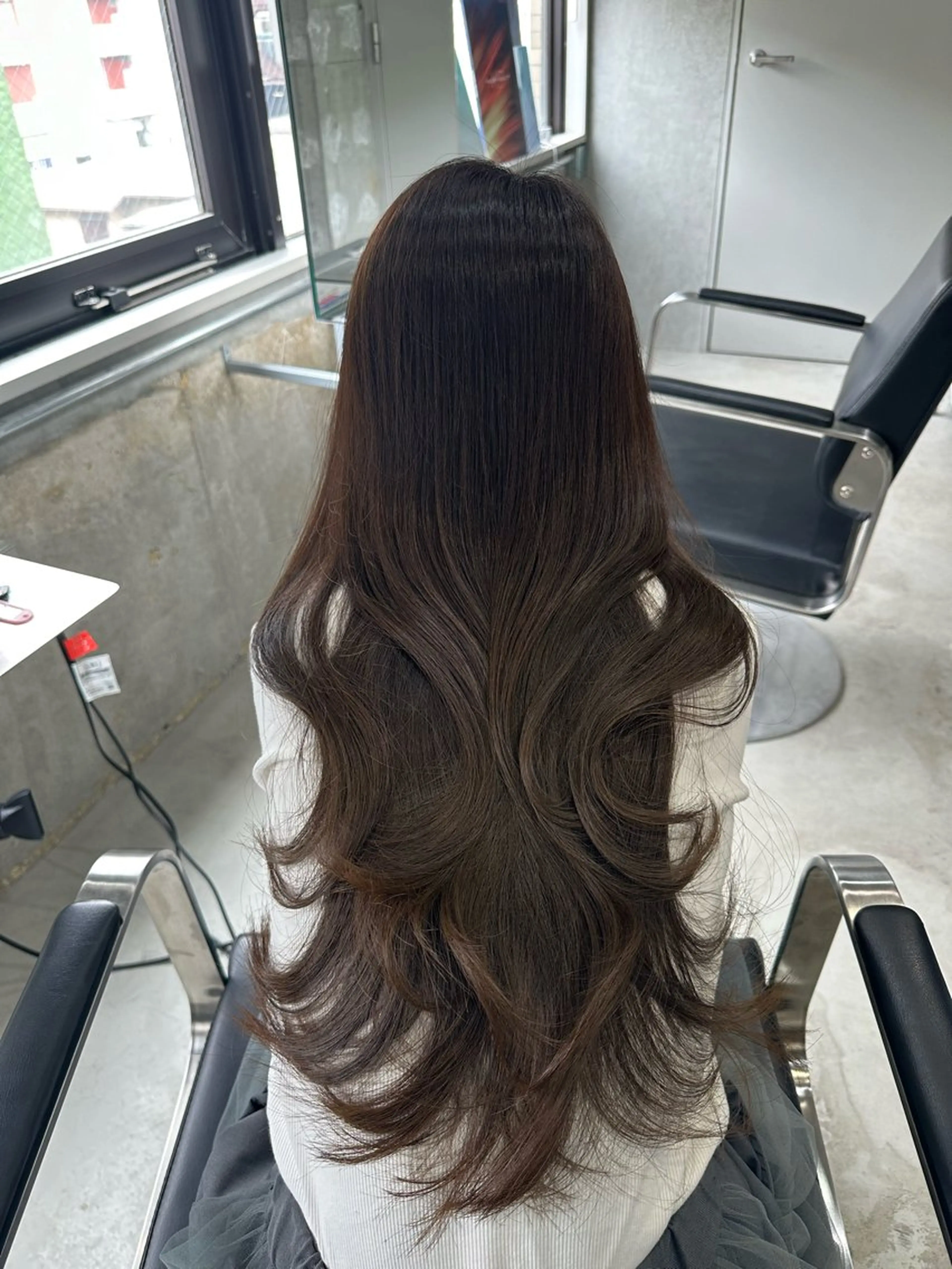 ロング カラー Real本場韓国ヘア 아이비/Aibiのヘアスタイル