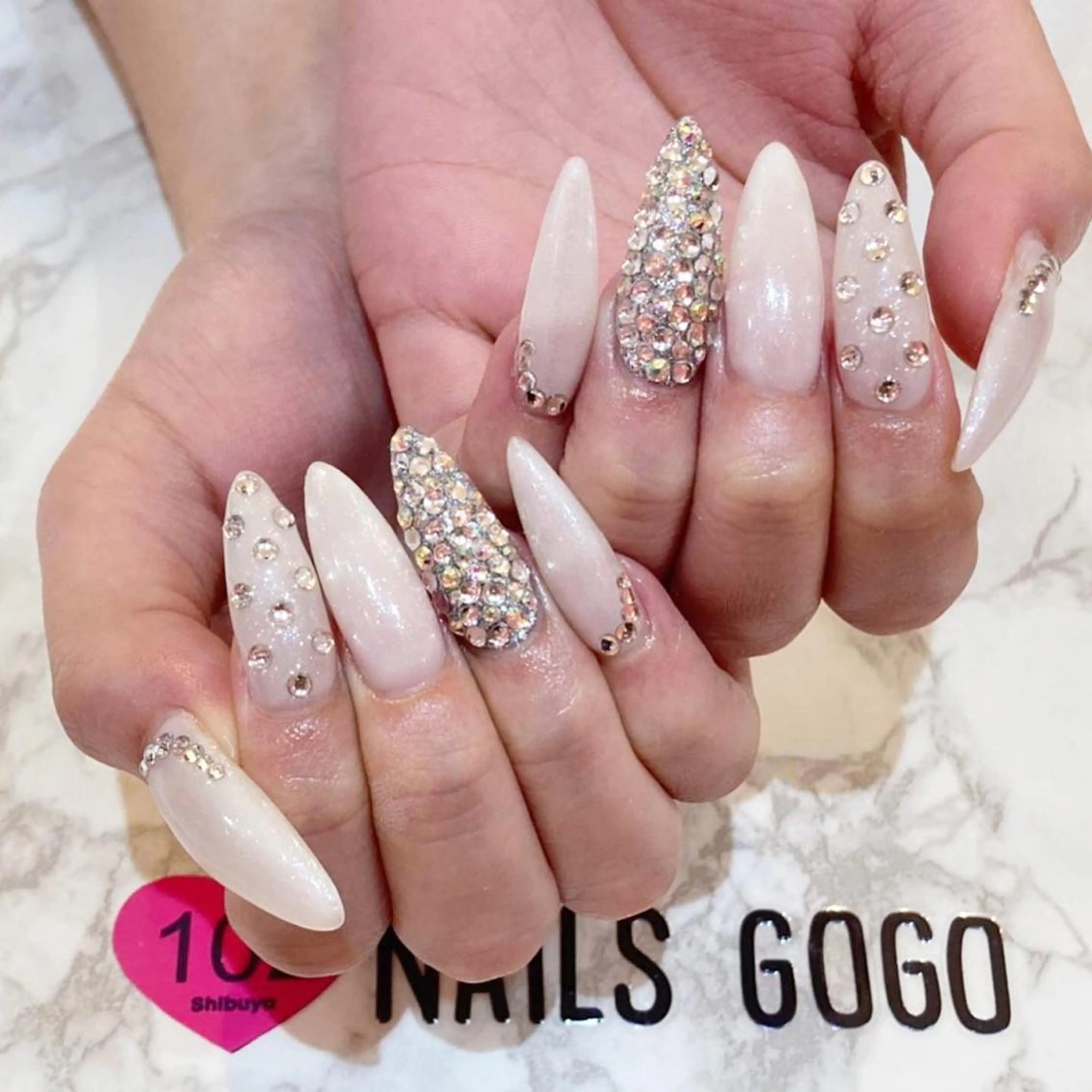 ロング カラー メンズ キッズ ネイル NAILSGOGO shibuyaのネイルデザイン