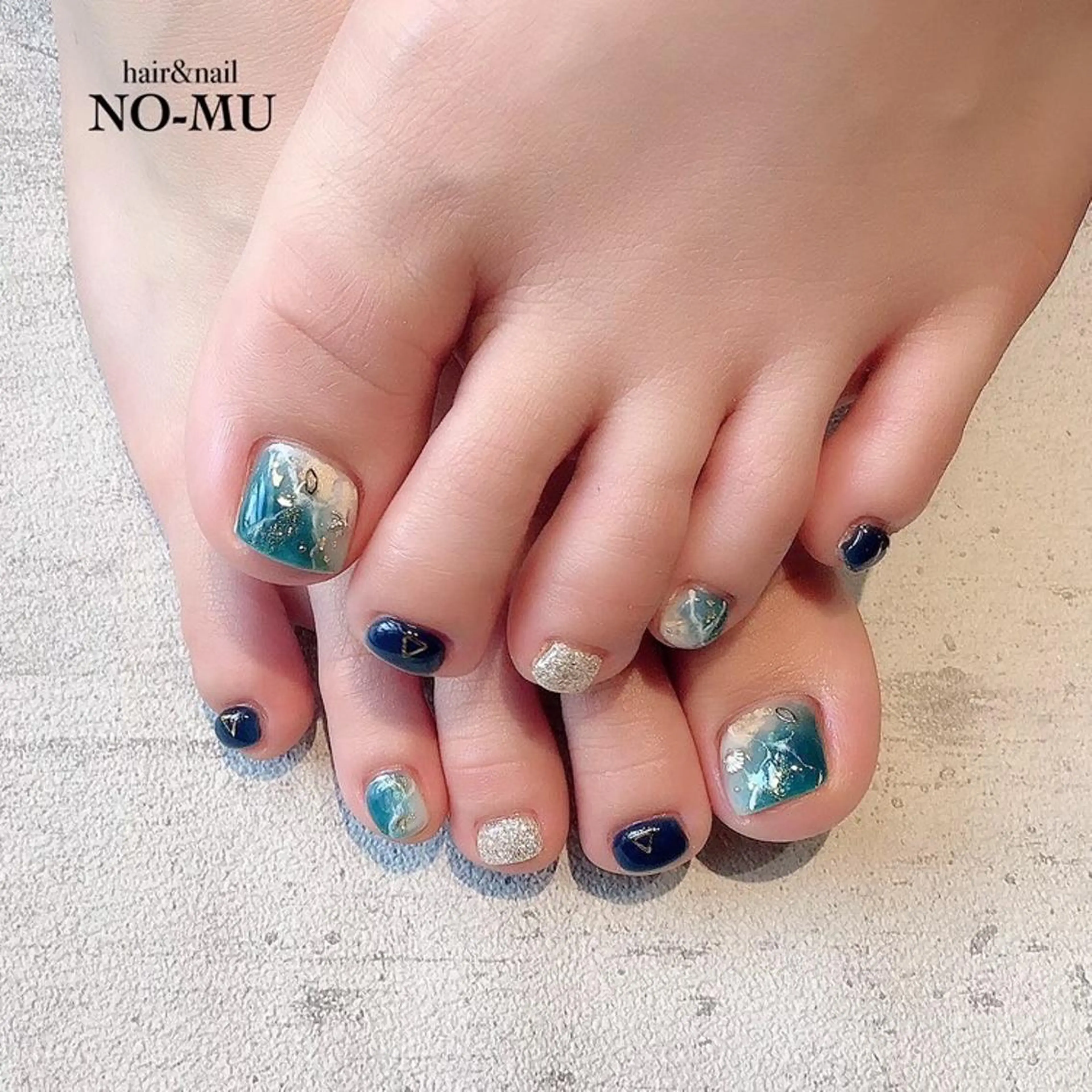 ネイル hair＆nail NO-MU所属・hair＆nail NO-MUのネイルデザイン