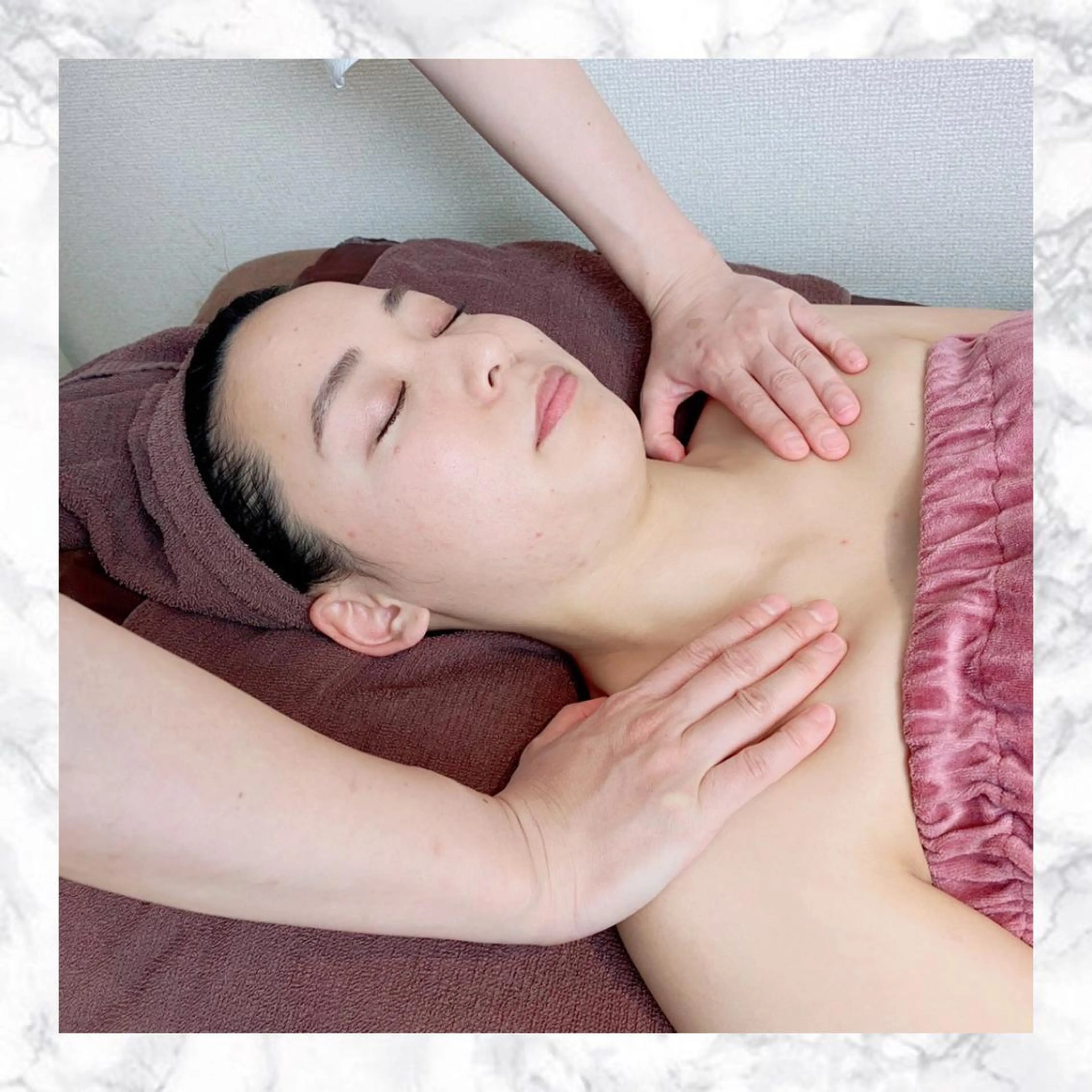 触れたくなる モテ肌へ...❤︎のエステ・リラクイメージ