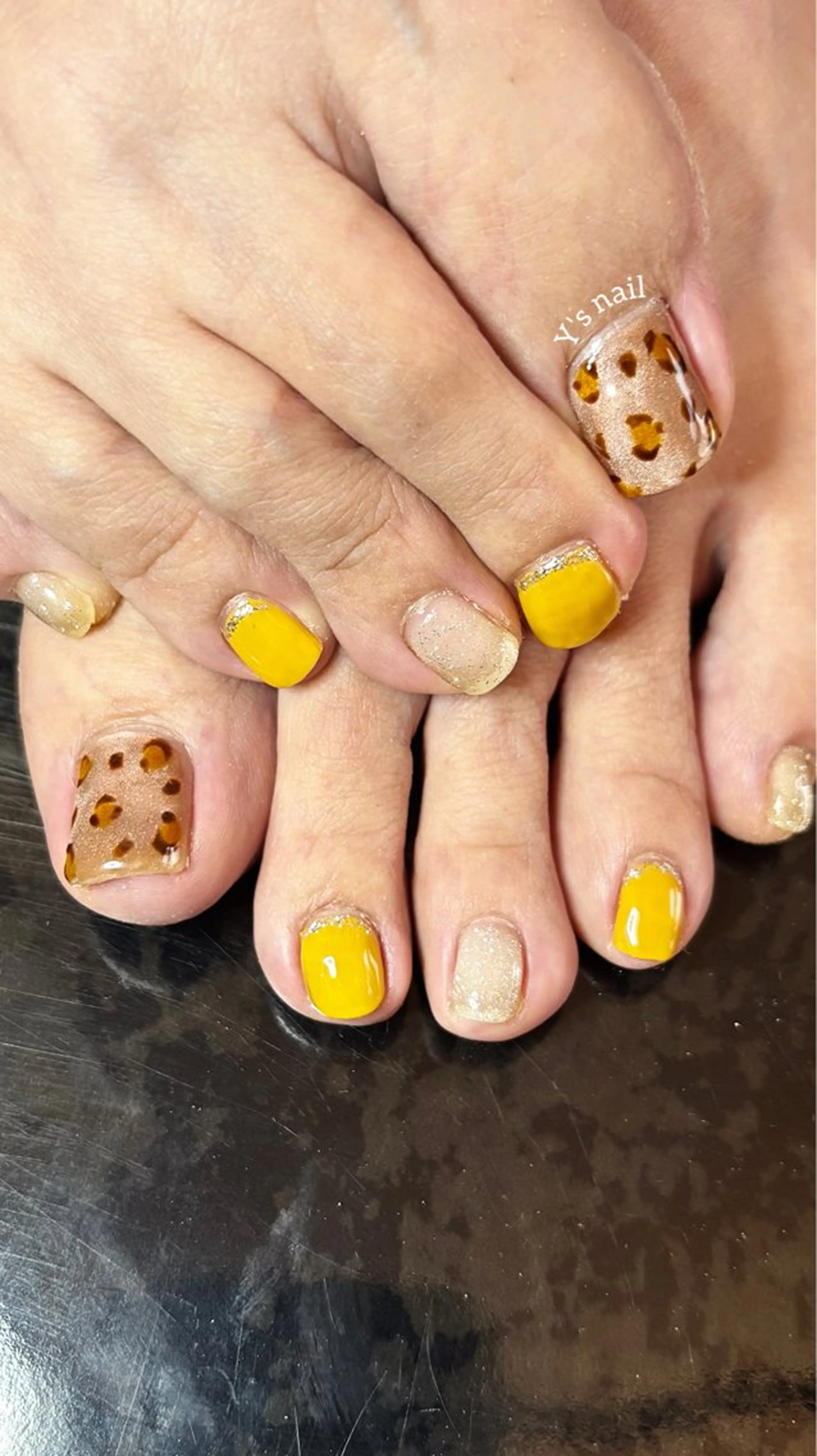 ネイル フットネイル 手書きが得意🖌️ Y’s  nailのネイルデザイン