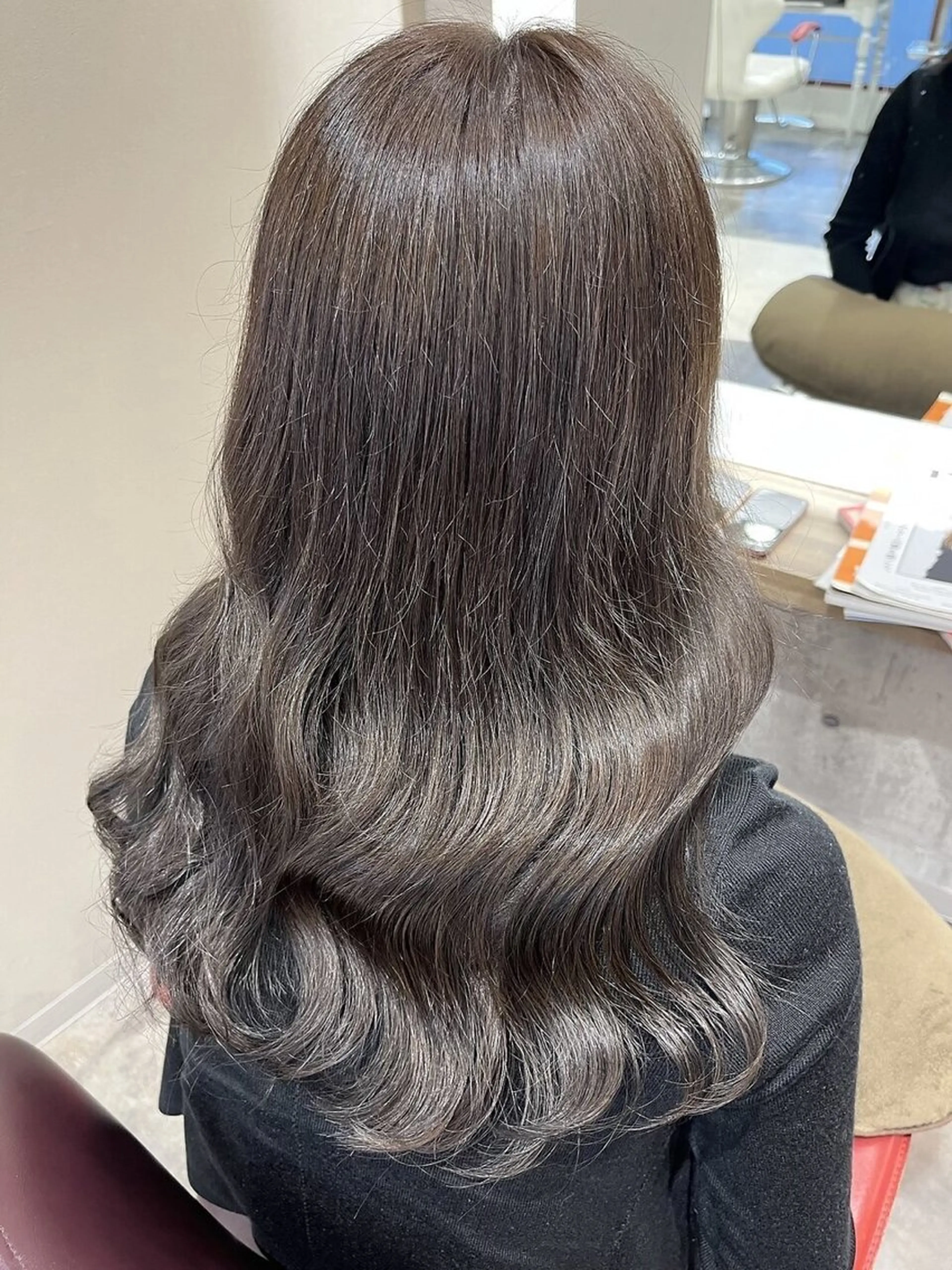 【1日1名限定】しっかりかかって痛みづらい🧞ダメージレスコテ巻き風パーマ+カット🧞¥19800→¥11000の写真