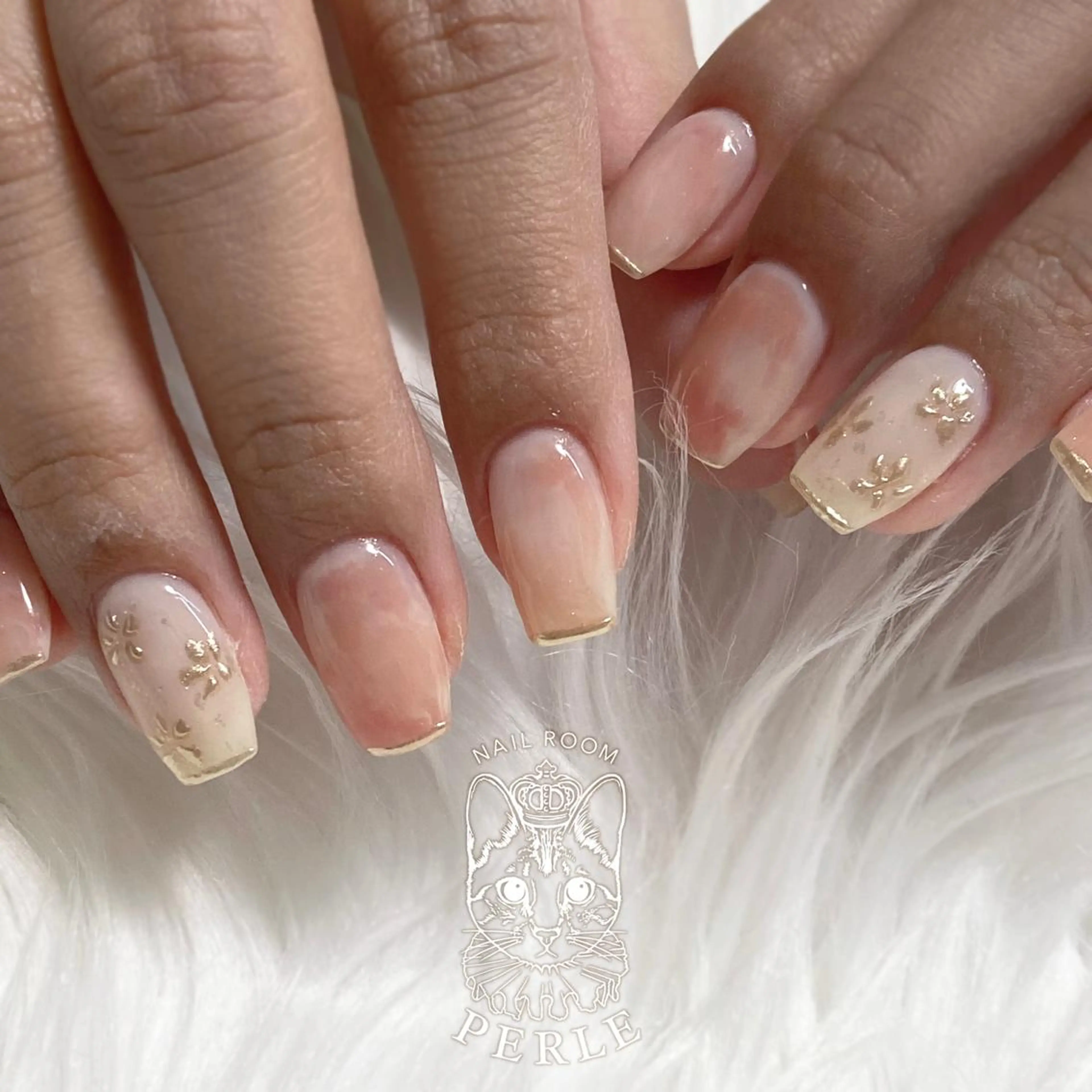 ネイル ハンドネイル nail room Perleのネイルデザイン