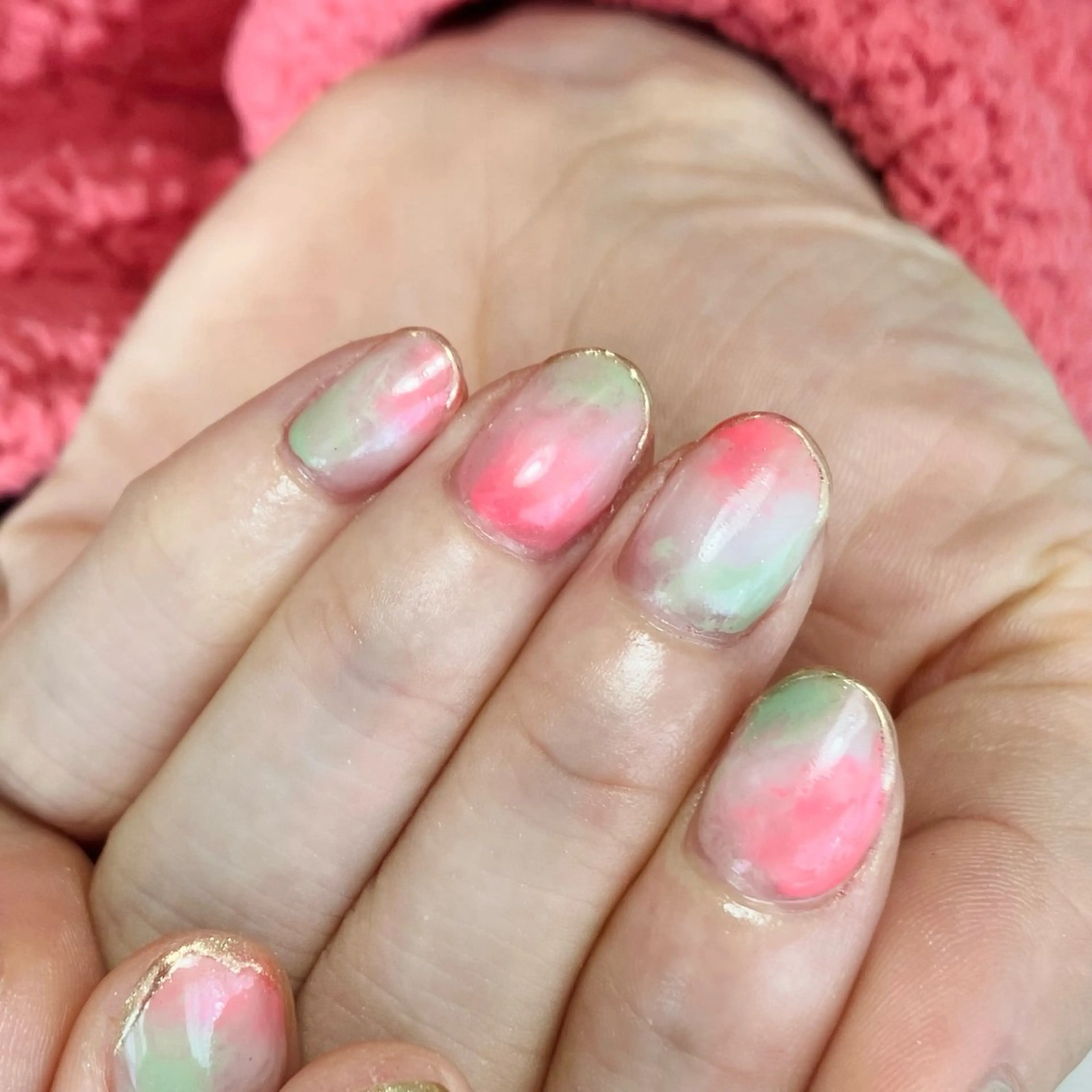 ネイル Nail salon Roovely 代官山店【ネイルサロンルブリー】所属・roovely Rumi／ニュアンスのネイルデザイン