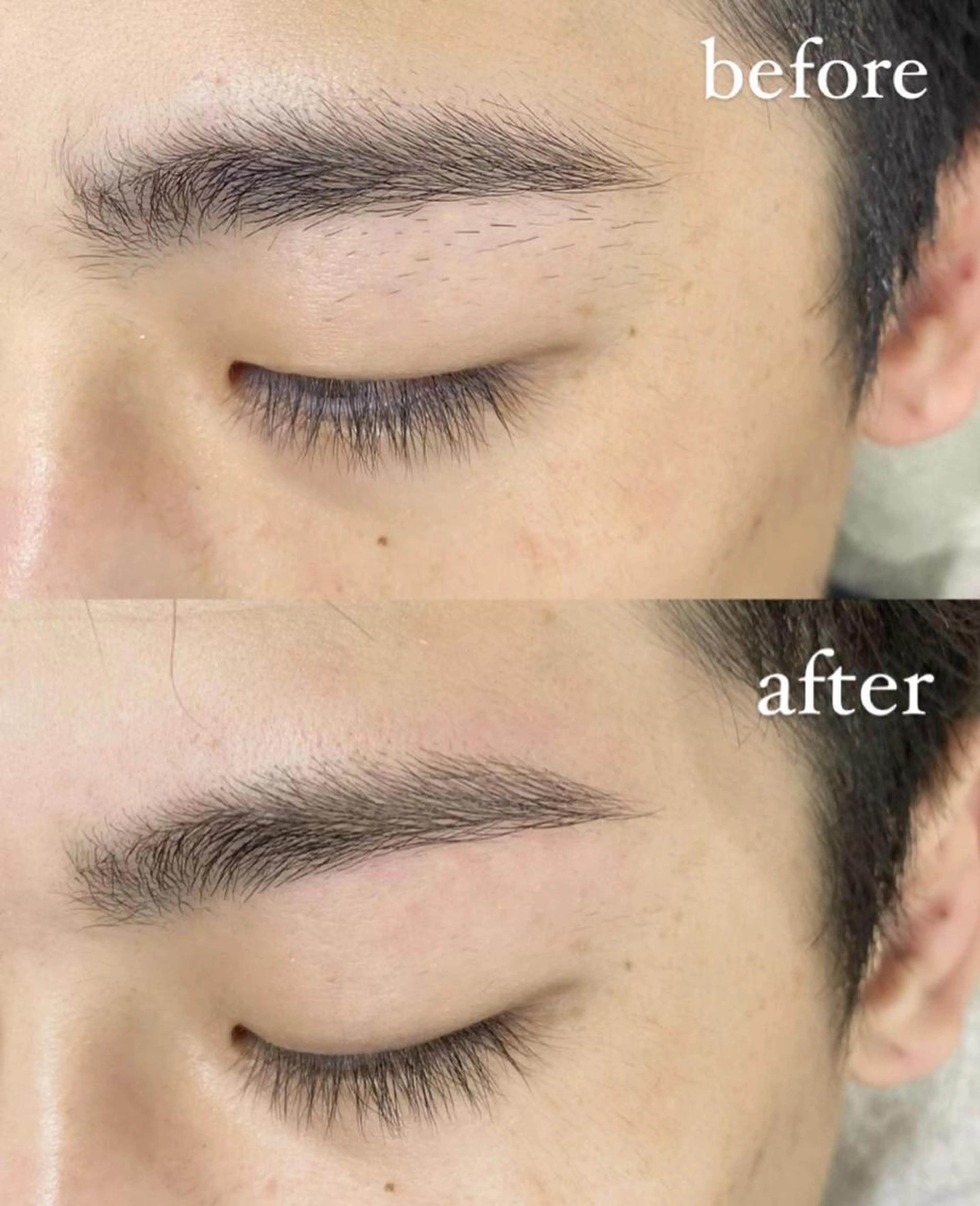 理想の眉毛✔️アイブロウスタイリング🩶眉WAX脱毛/メンズ可◎#渋谷#原宿#表参道の写真