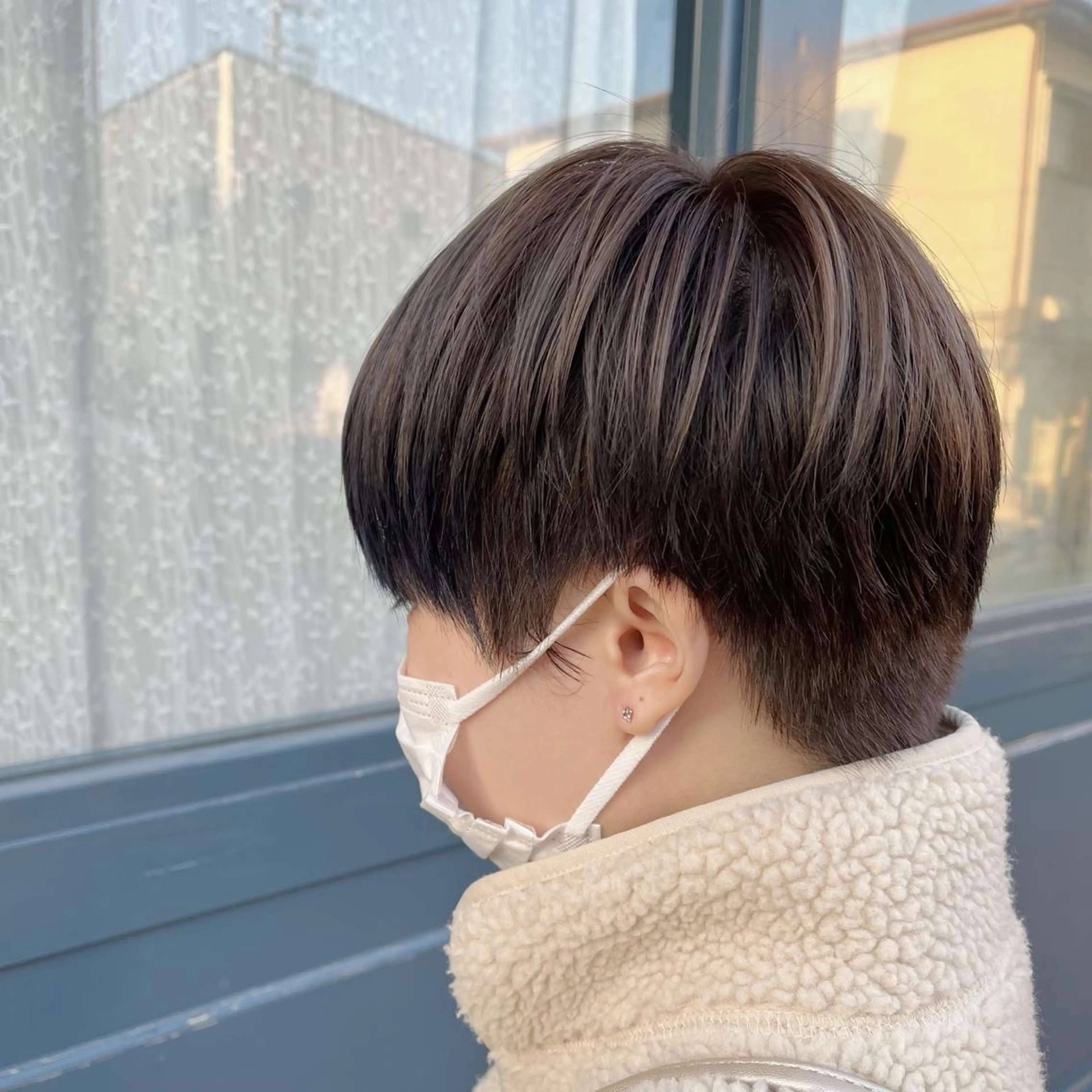 ショート カラー 西垣 佳苗のヘアスタイル