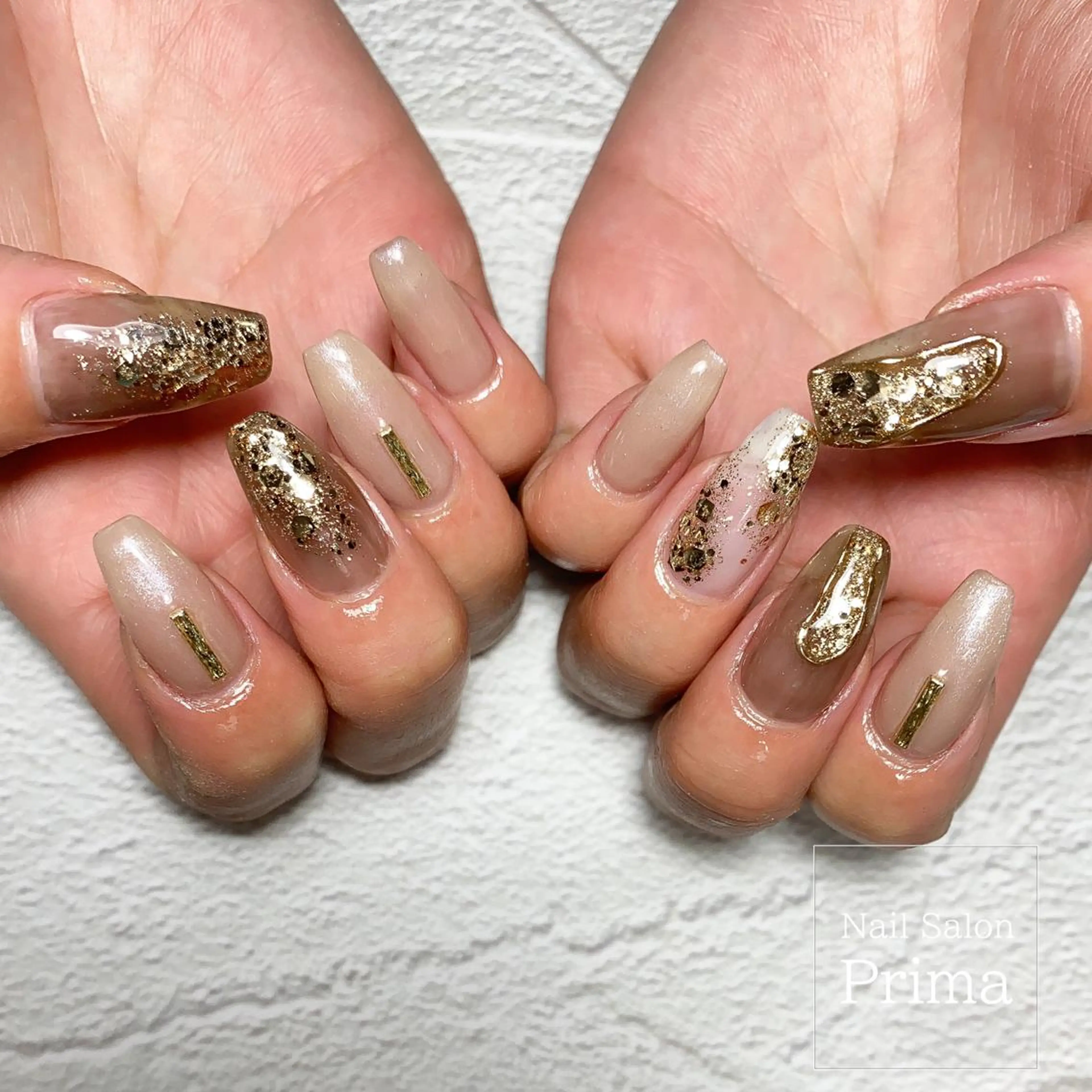 セミロング ネイル SalonPrima Nail & Eyeのネイルデザイン