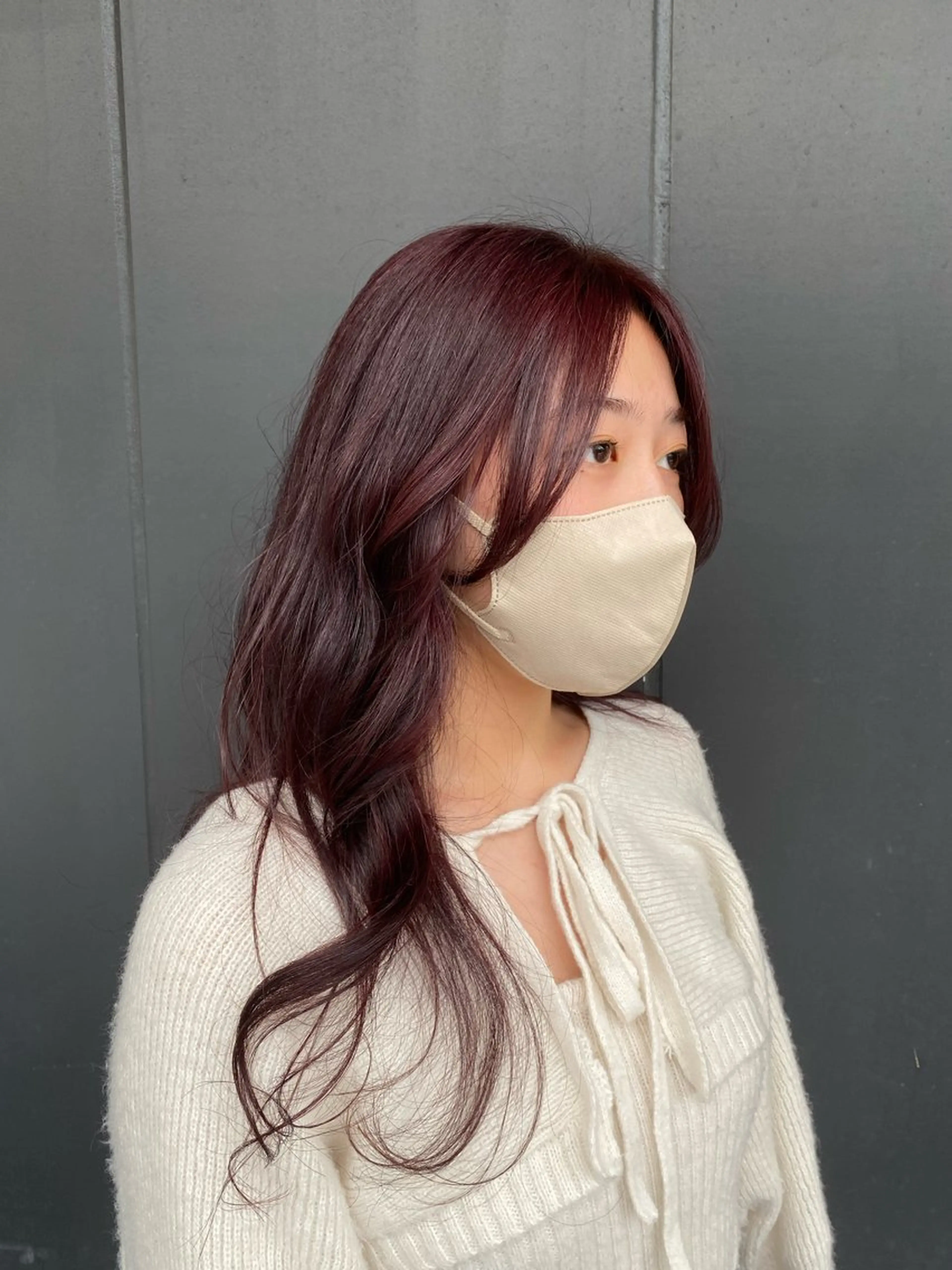 ロング カラー ラベンダーカラー ピンクカラー ピンクラベンダー トリートメント 🌷暖色/ダブルカラ ー　sakura🌸のヘアスタイル