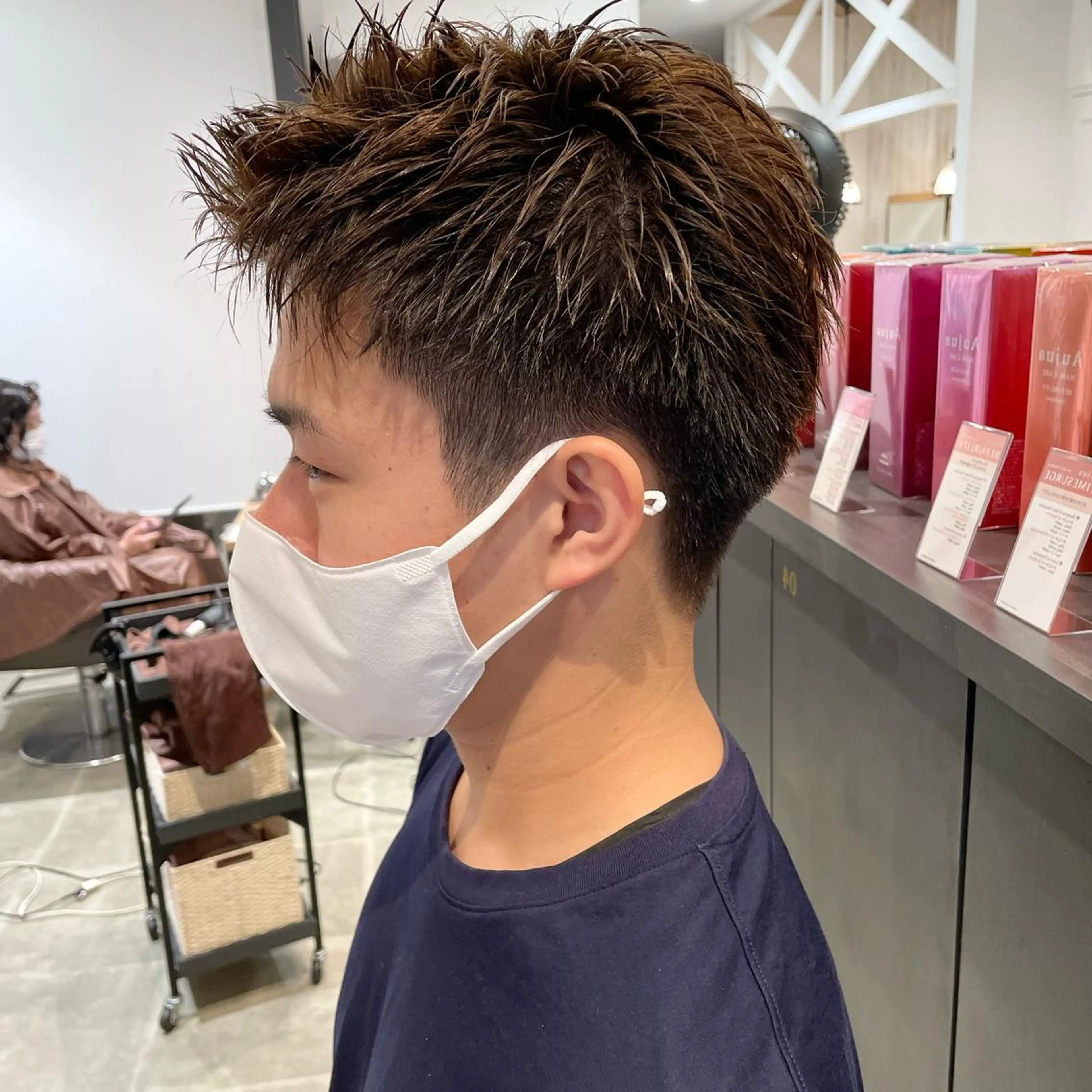 メンズ カット 細沼 葵のヘアスタイル