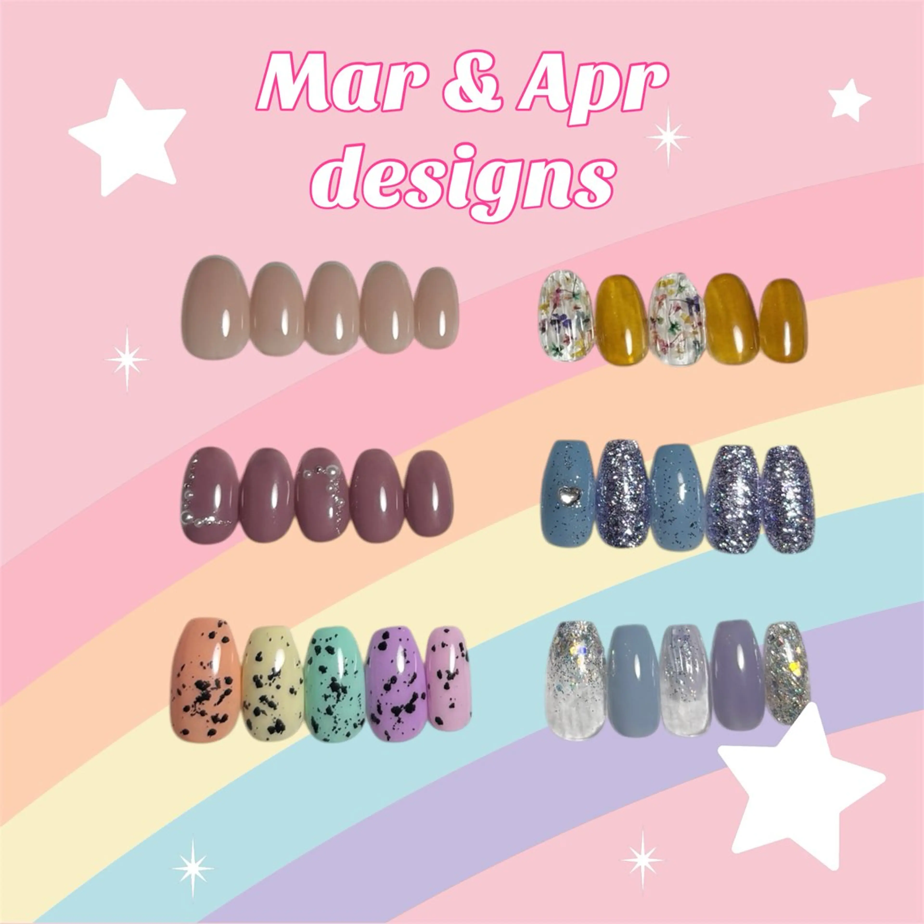 ショート ハンドネイル watanabe miyuuのネイルデザイン