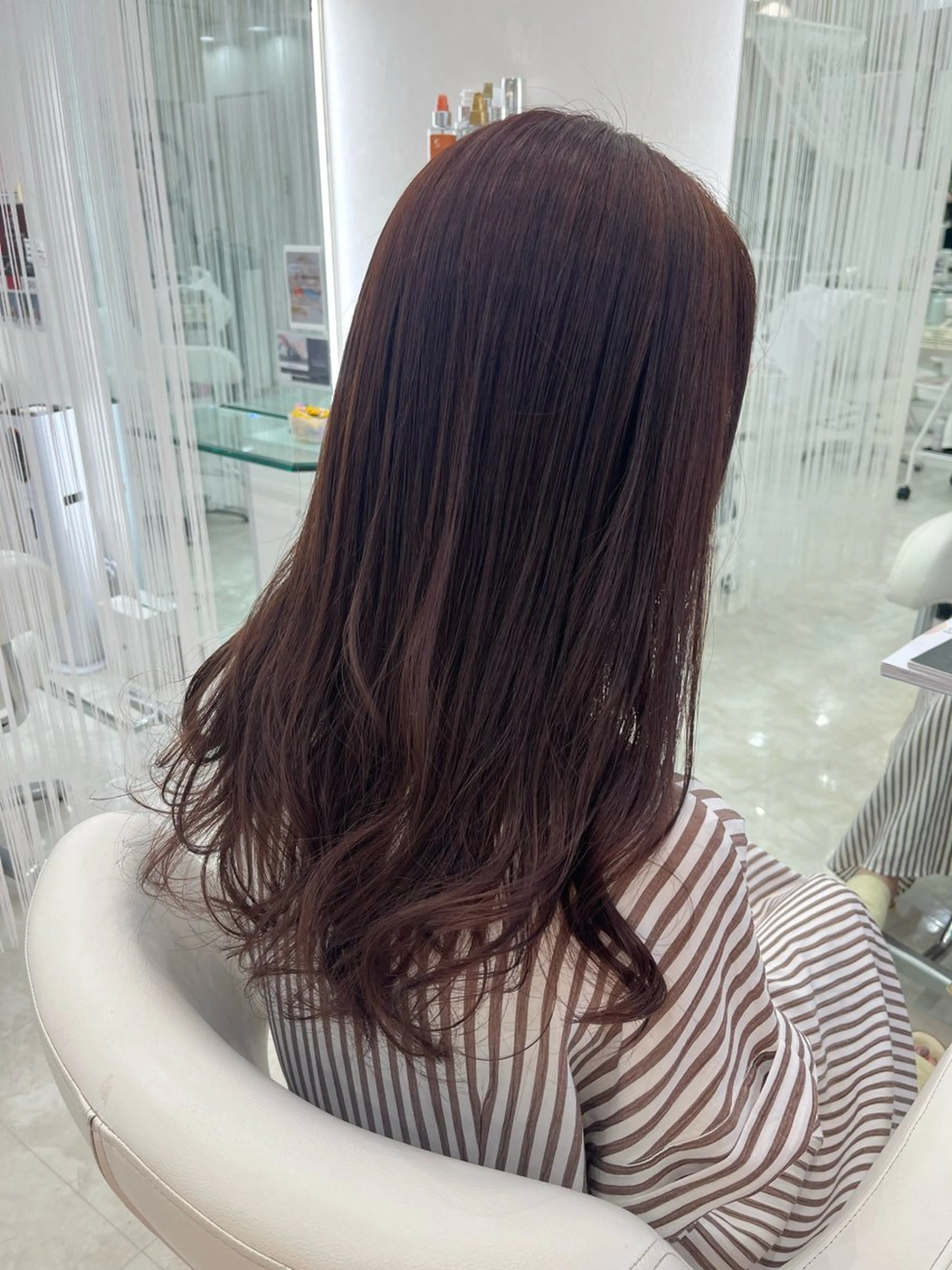 ロング カラー カット ヘアカラー トリートメント 山森 大地のヘアスタイル
