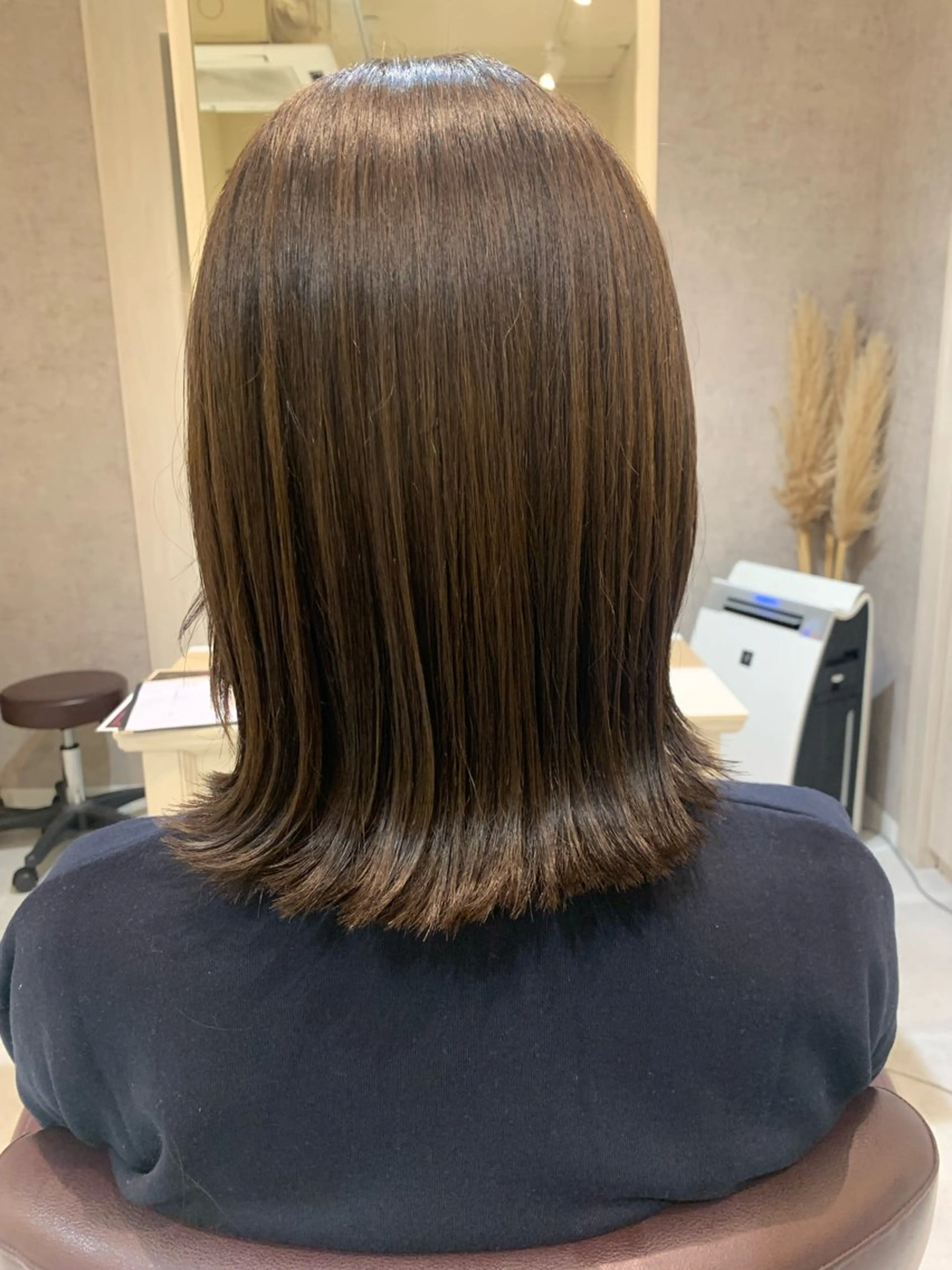 ミディアム カラー 透明感カラー カット ヘアカラー トリートメント mulum hair dressing salon所属・yuuki🌷名古屋 栄　ベージュ/カラーのヘアスタイル