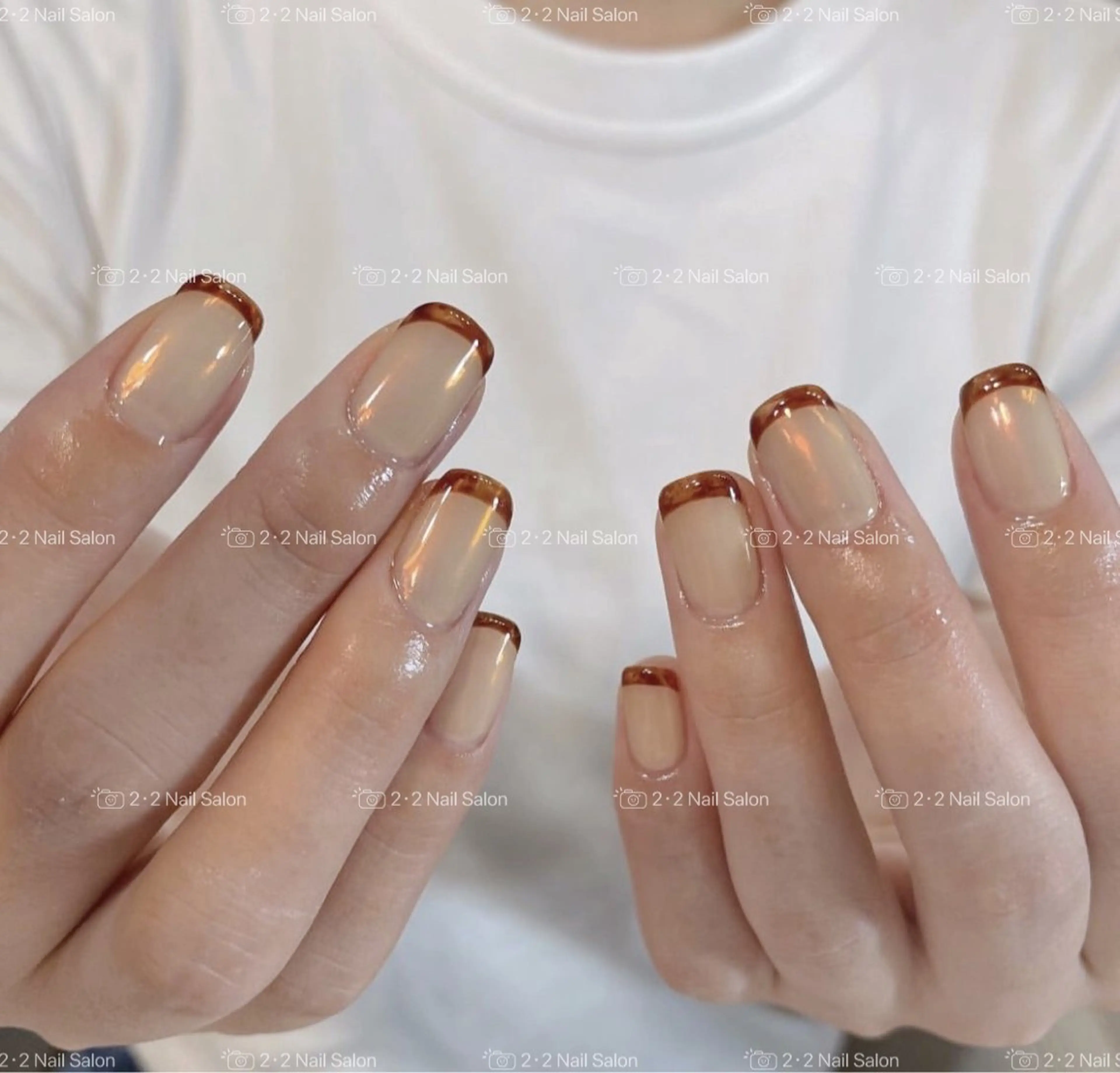 ネイル ハンドネイル 🦋y y Nail 🤍のネイルデザイン