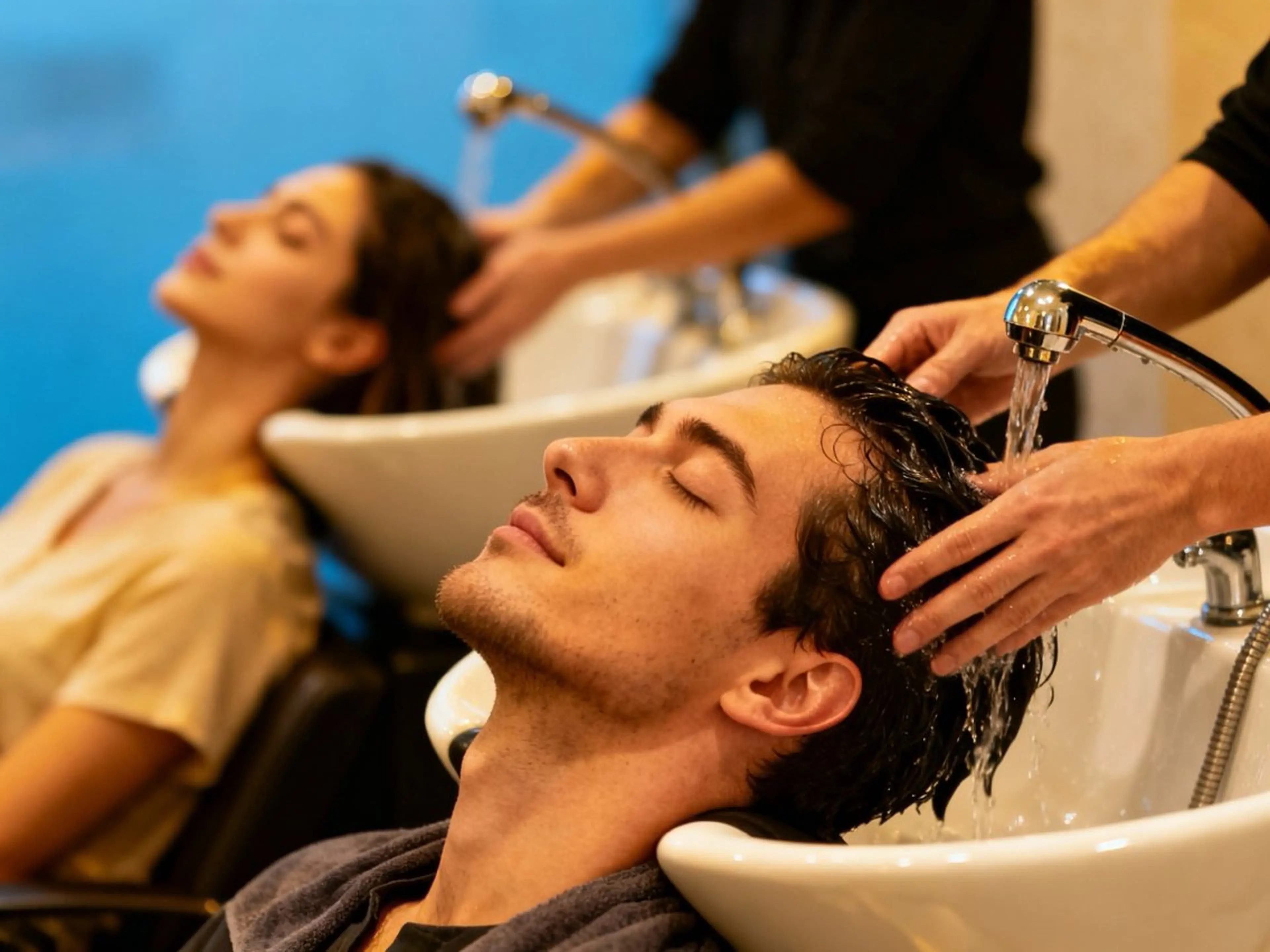 【12月特別メニュー】疲労回復✨カット＋リラクゼーションヘッドスパ¥5500⚠️レディース・メンズ共に可の写真