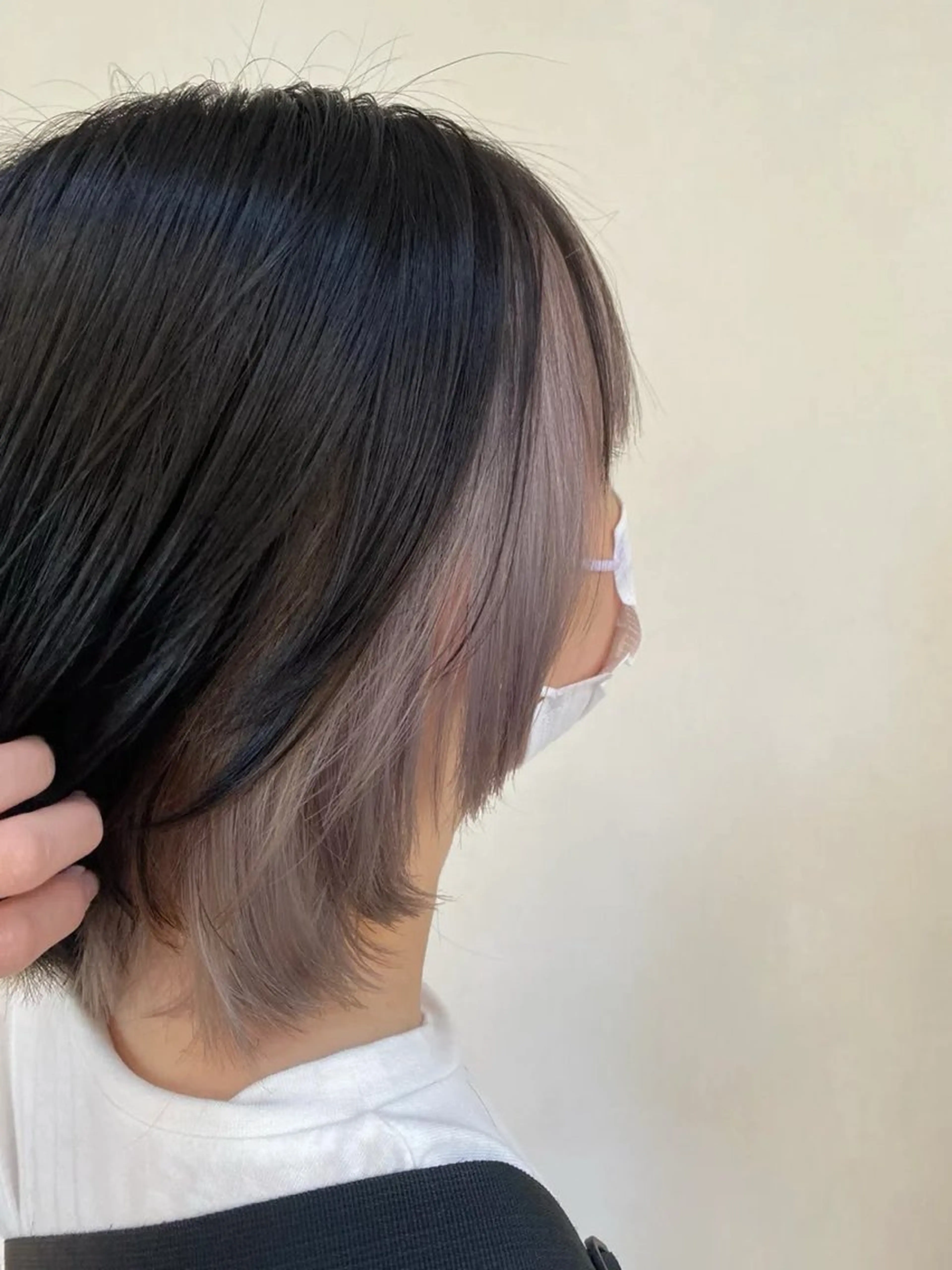 ショート ヘアカラー トリートメント 前田 美桜のヘアスタイル