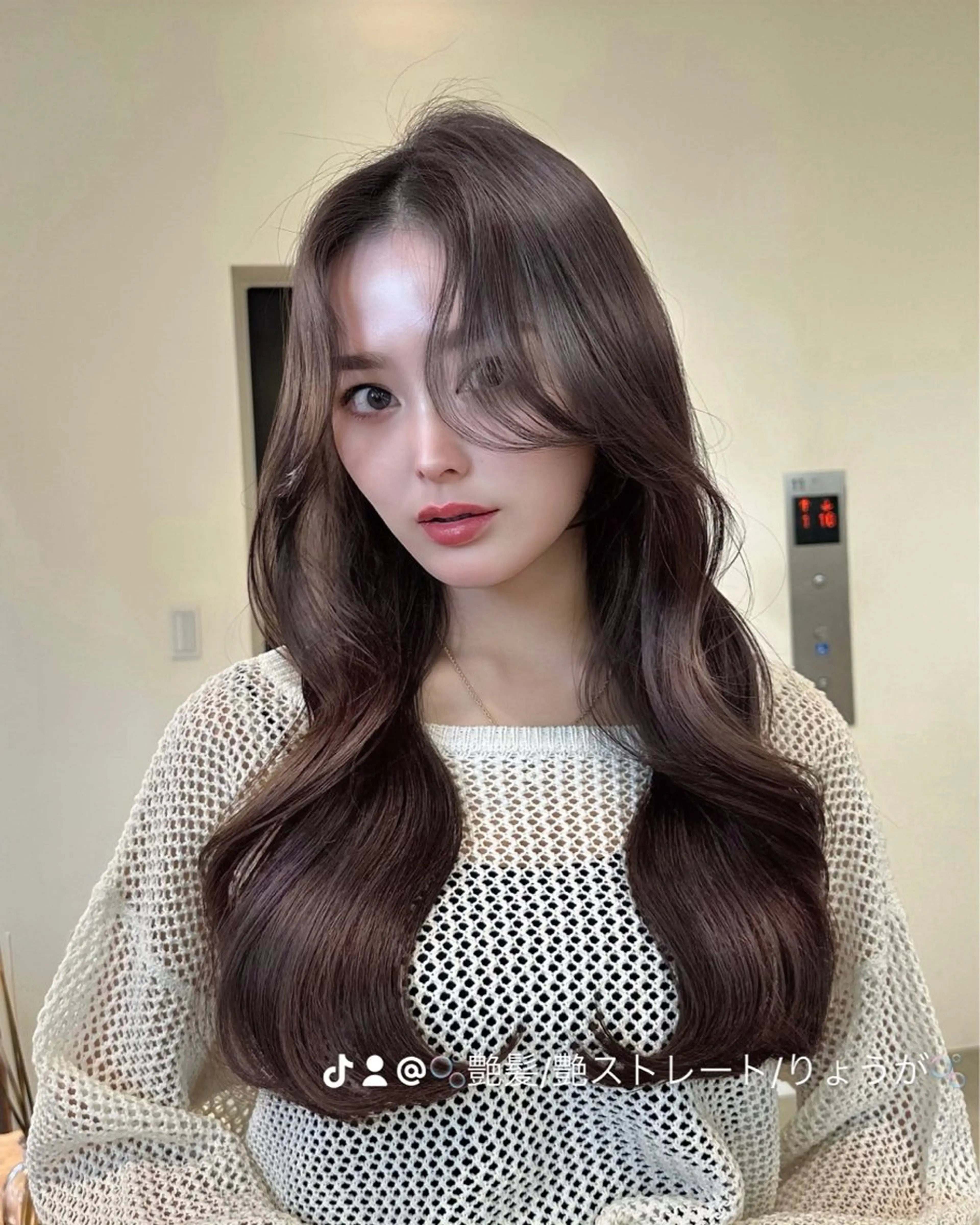 ロング カラー ヘアアレンジ 韓国/髪質改善 カラー✨/りょうがのヘアスタイル