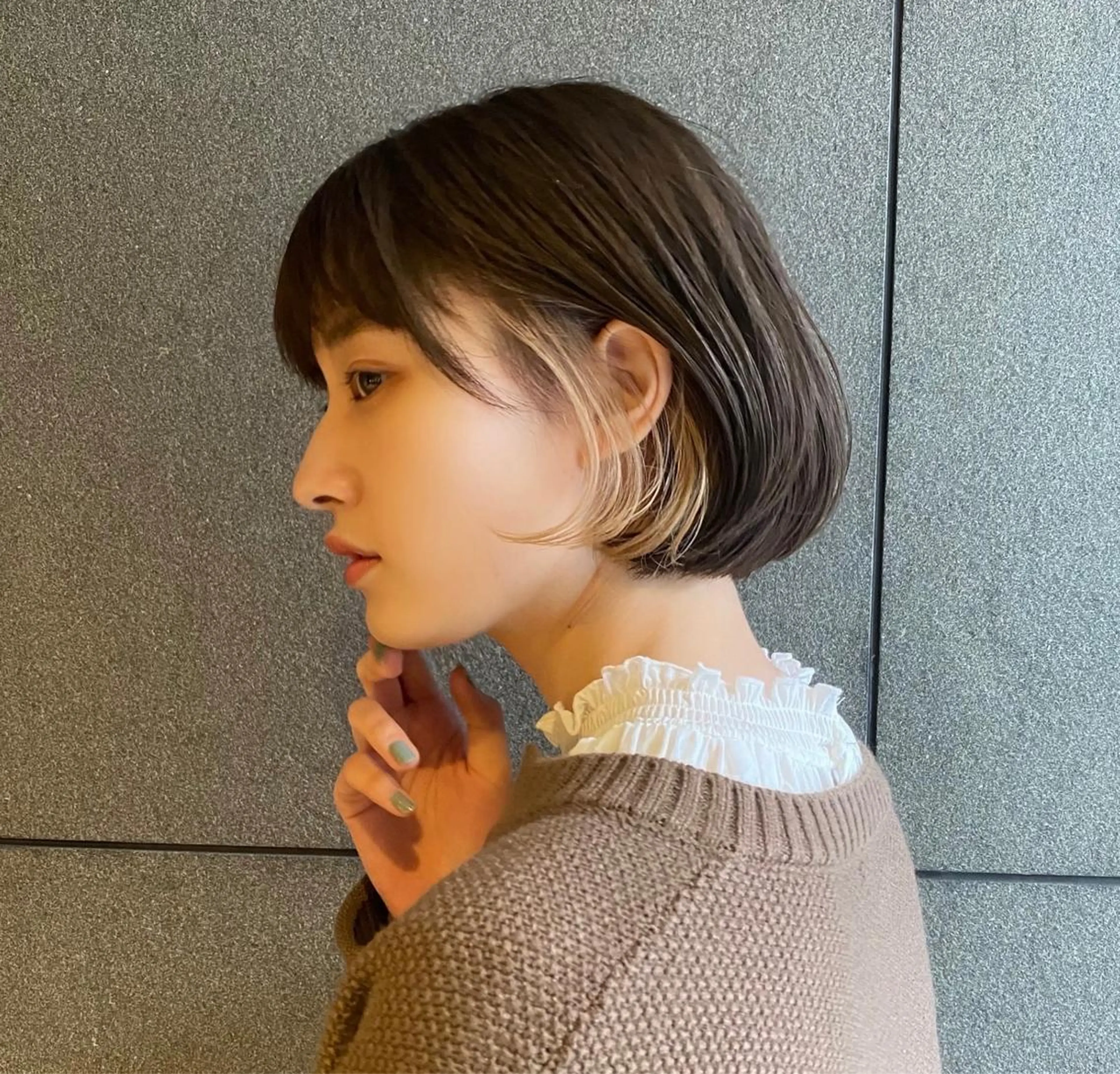 ミディアム カラー ヘアアレンジ 口コミ高評価👍✨ フチタミサオ🦋のヘアスタイル