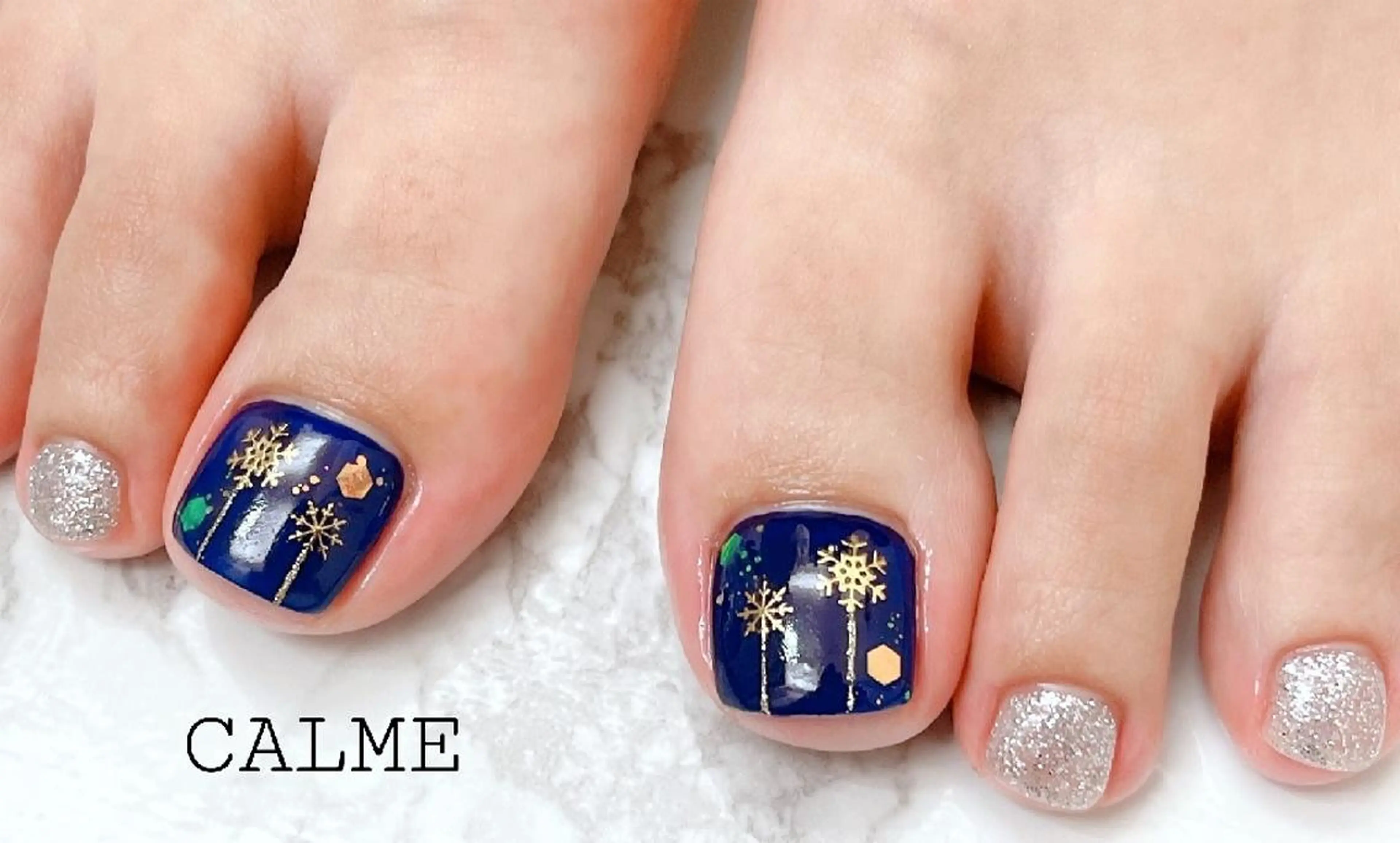 ネイル フットネイル CALME ♡のネイルデザイン