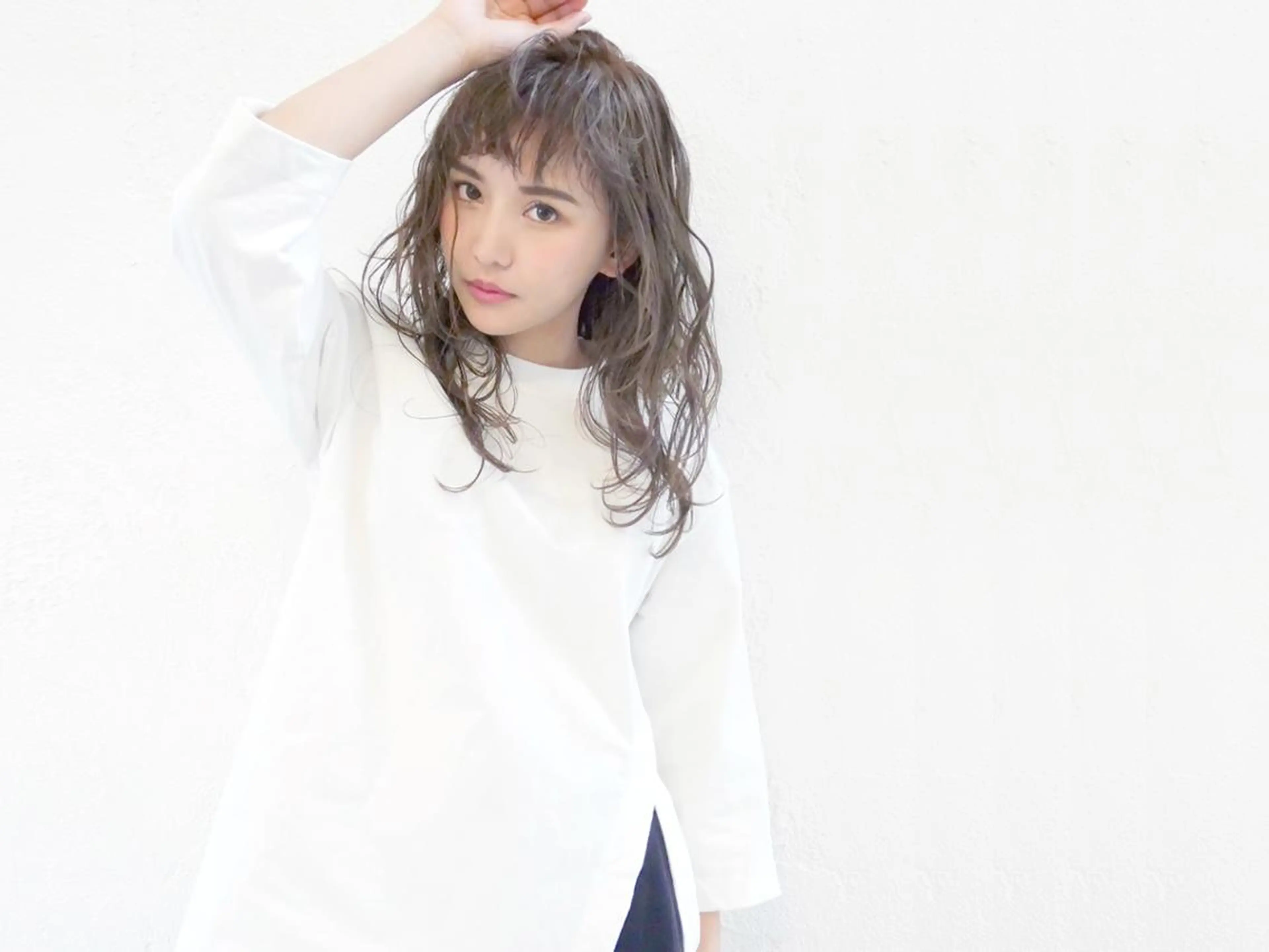ミディアム 田中 智也のヘアスタイル