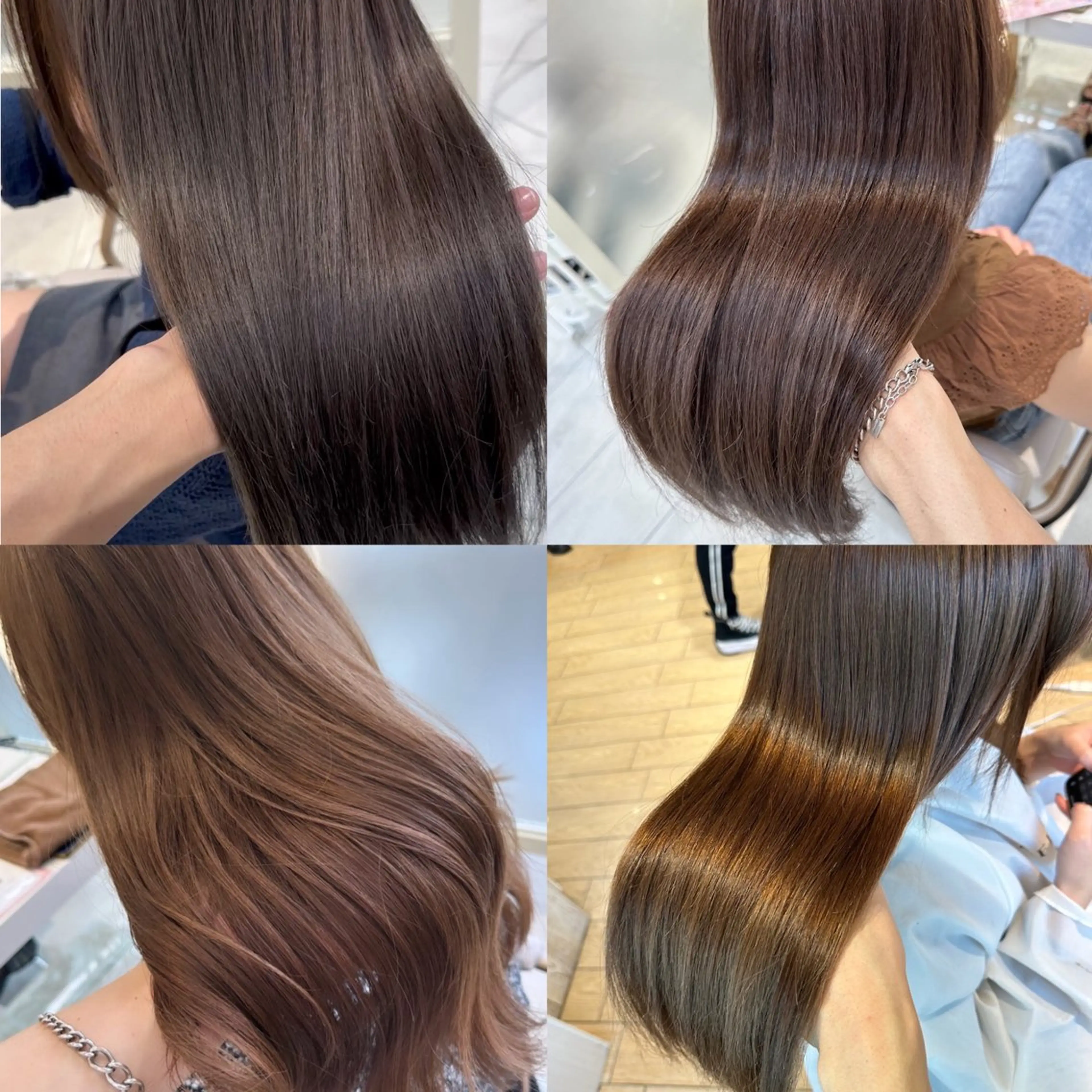 ロング クリスマス oto🎀×美髪× シースルー前髪🤍のヘアスタイル