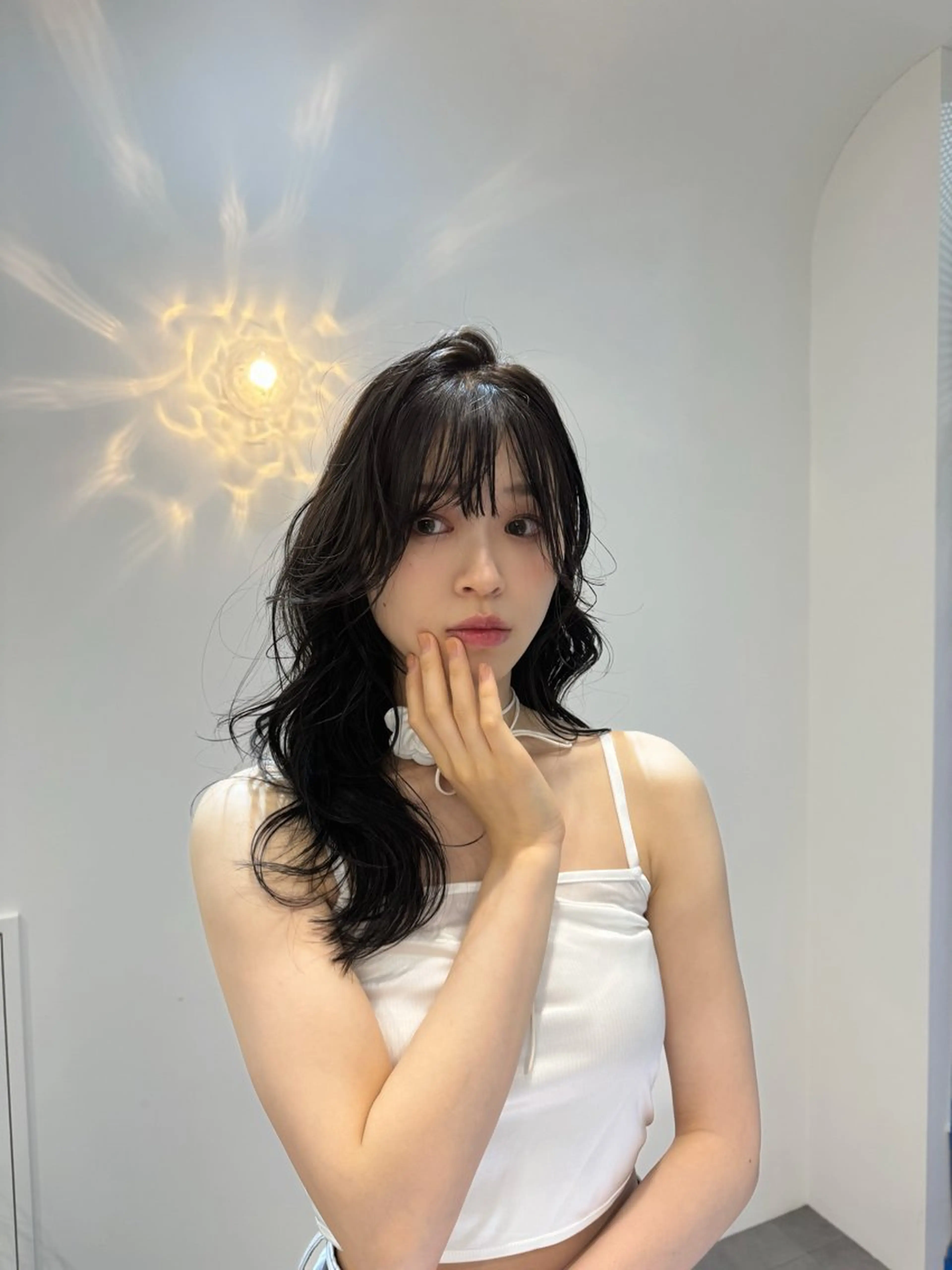 セミロング 韓国風ヘア 似合わせカット Aman  D'or所属・ショート/ボブ/東 千耀のヘアスタイル