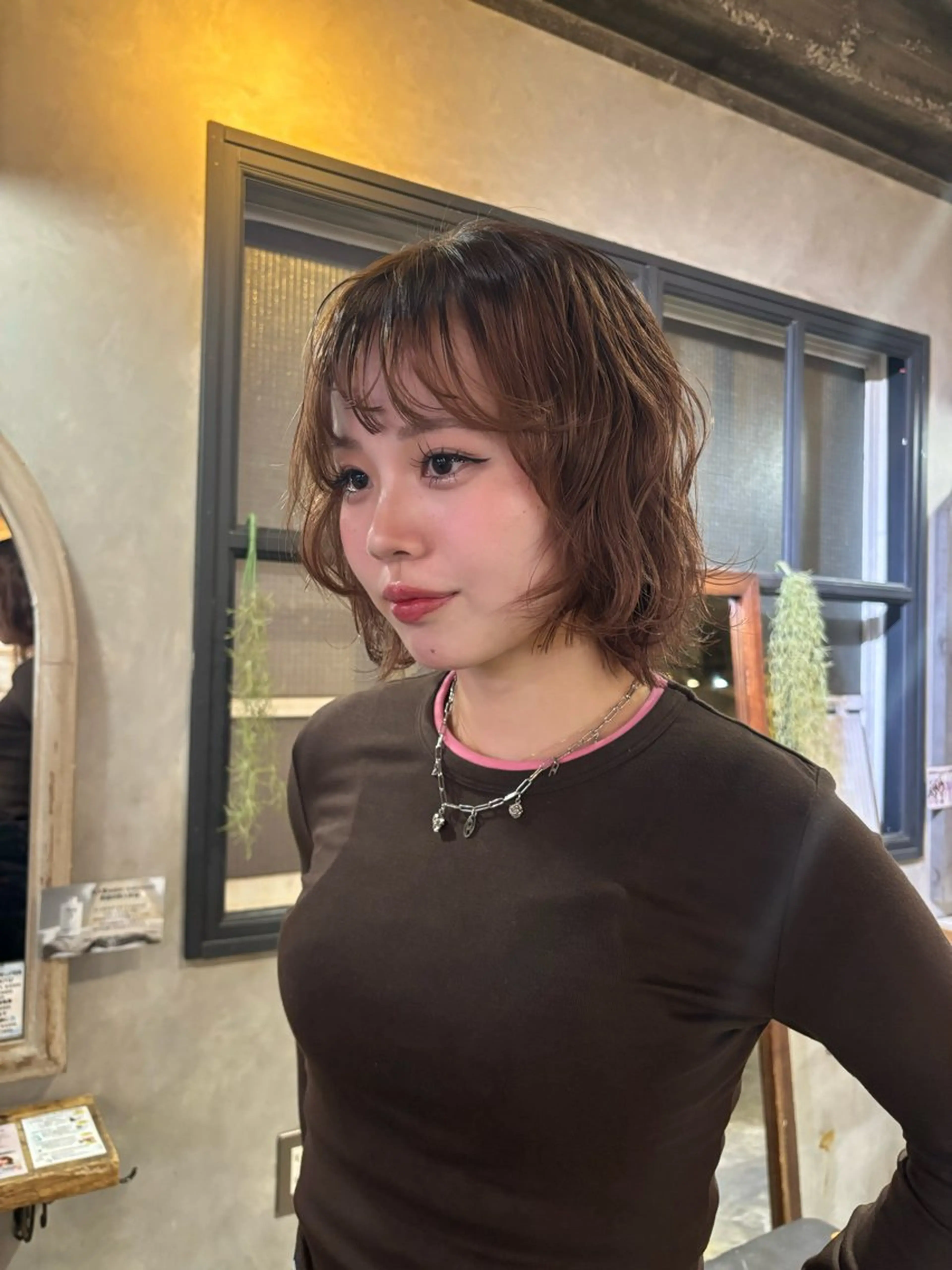 セミロング カラー カット ヘアカラー トリートメント fosta 女性専用サロン所属・moe🎀 透明感♡似合わせのヘアスタイル