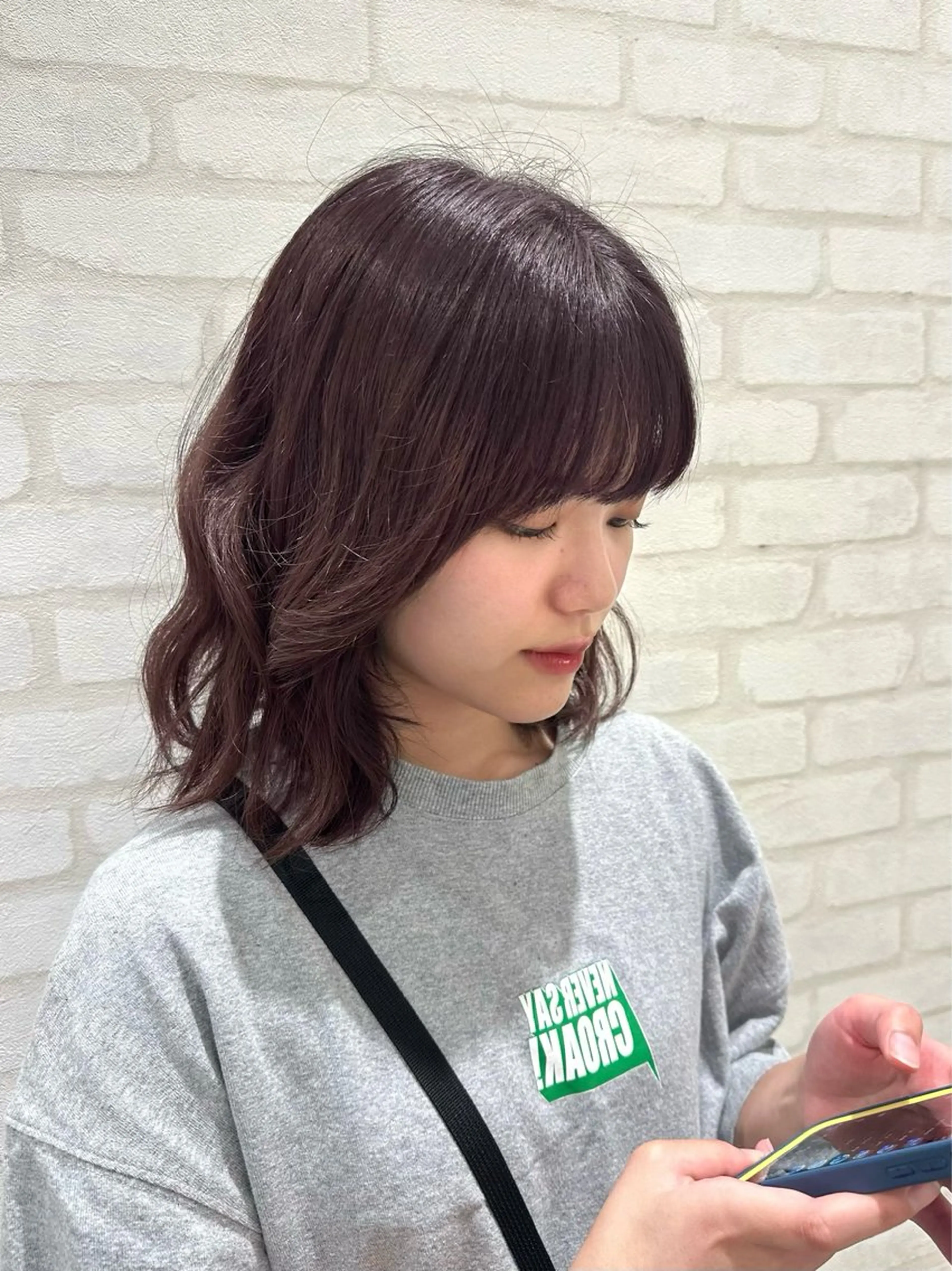 ミディアム orgo所属・💖中韓mix style💖チヒロのヘアスタイル