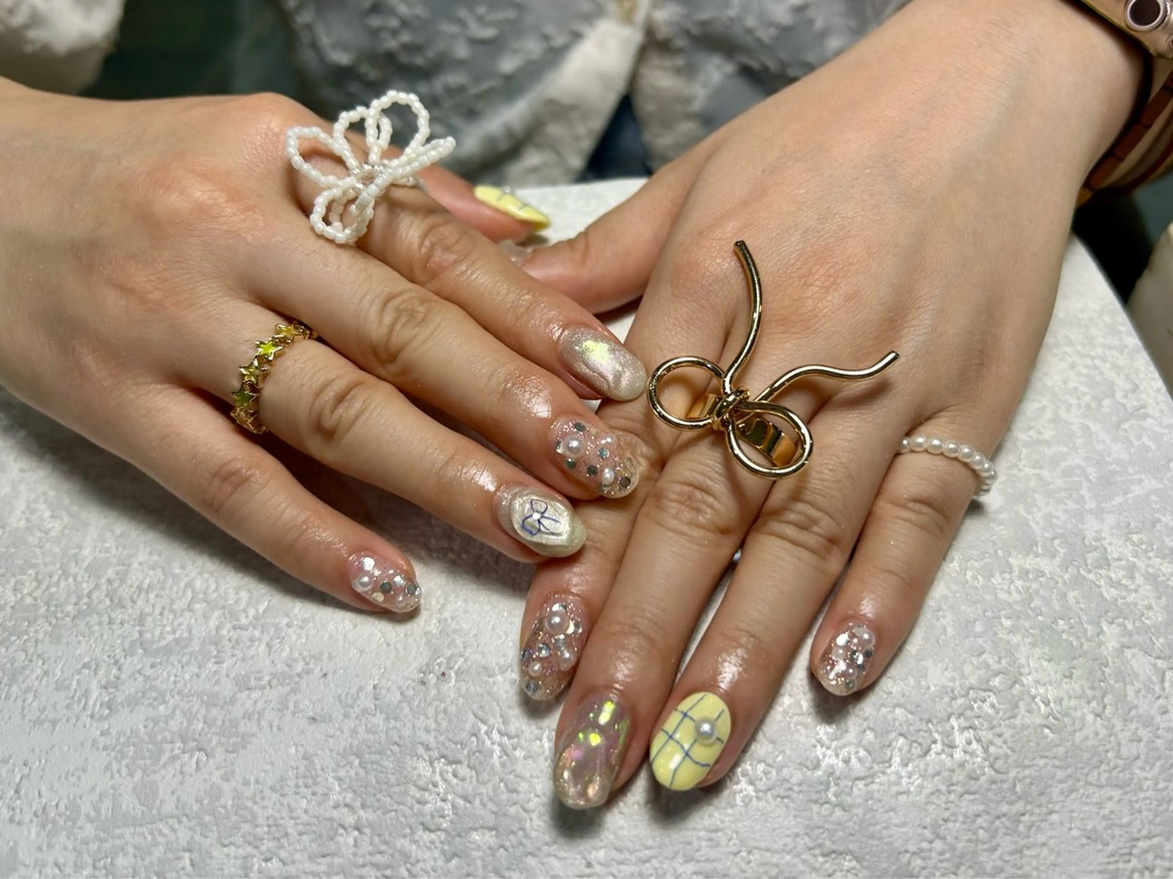 ネイル Tim nail&eye（旧：Nail Salon Premiere【プルミエ―ル】）所属・Inoue Anmiのネイルデザイン
